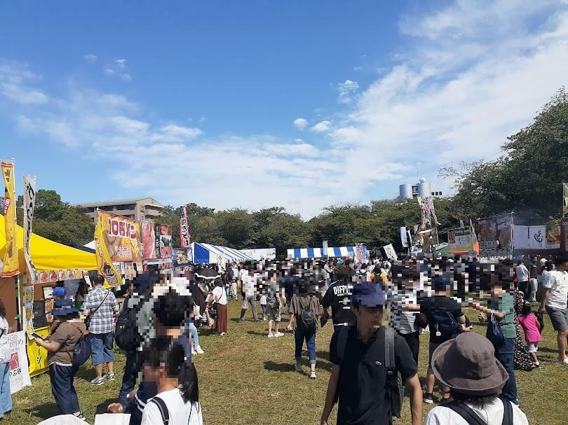 蕨市民公園史上最大級の肉フェス