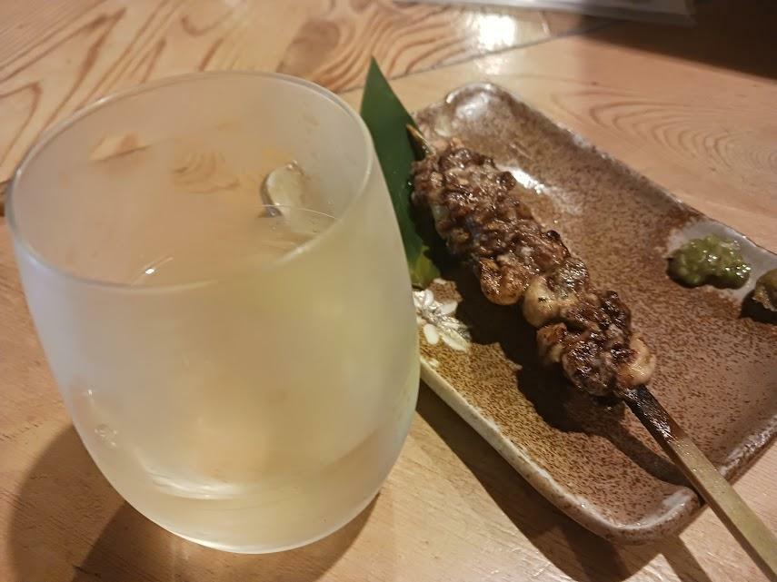 美味し焼き鳥とお酒の組み合わせは最高！