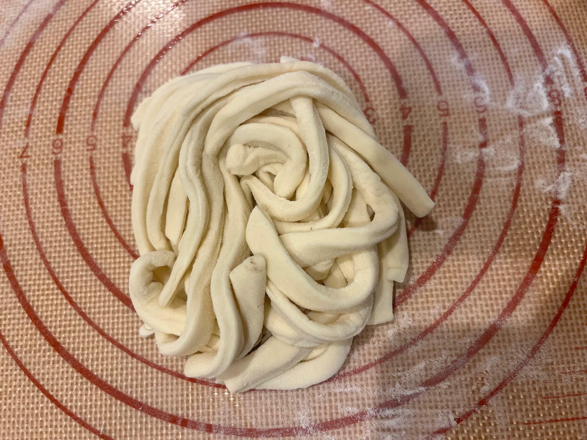 実際の作ったうどん