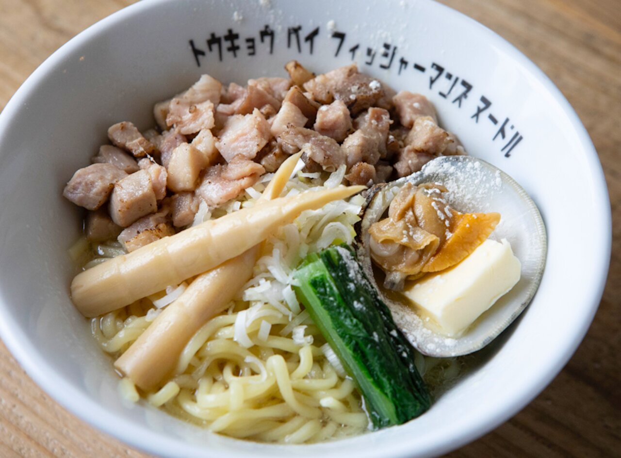 画像　Tokyo Bay Fisherman's Noodle いちごよこすかポートマーケット店HPより