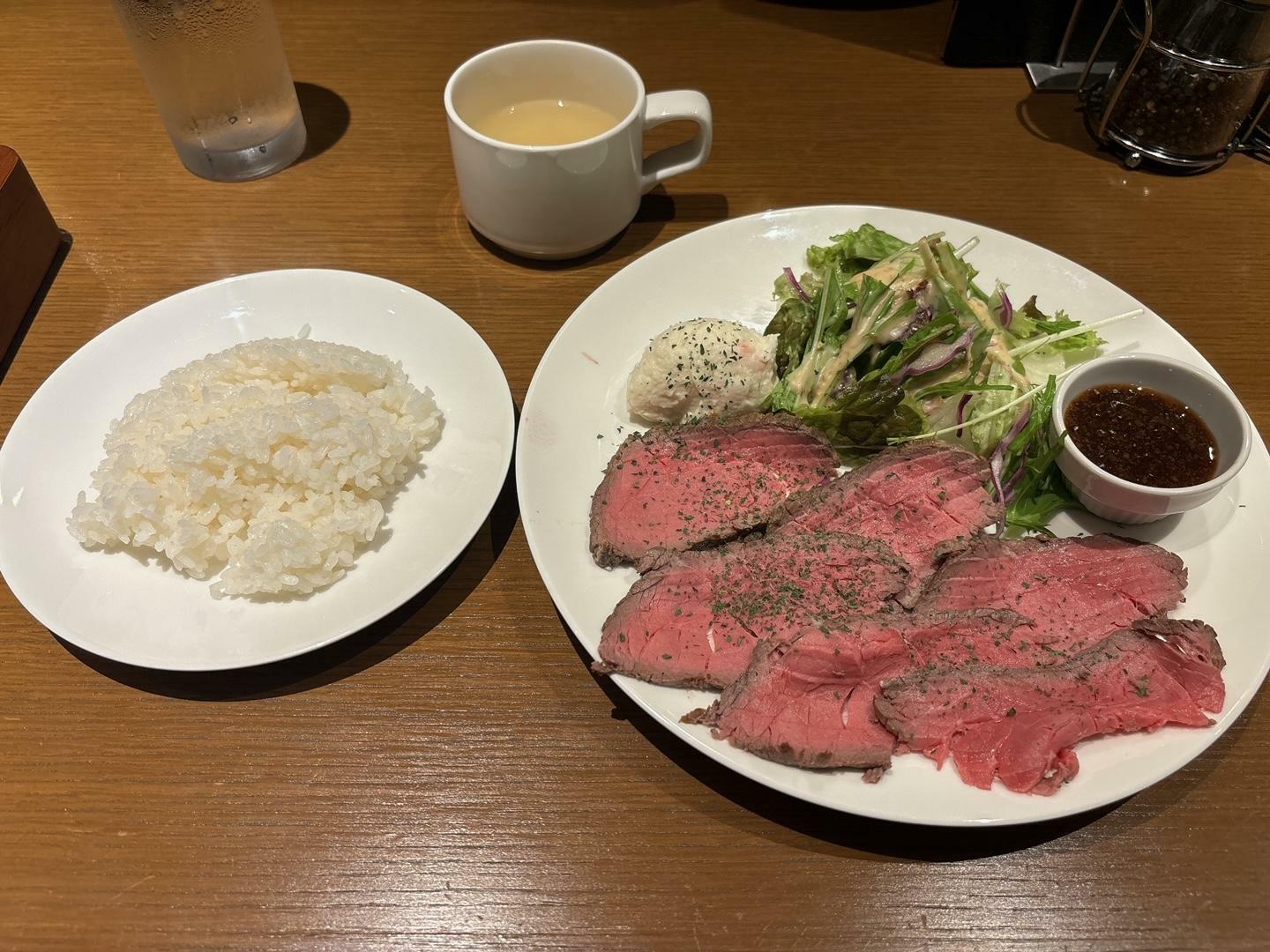 ローストビーフランチ