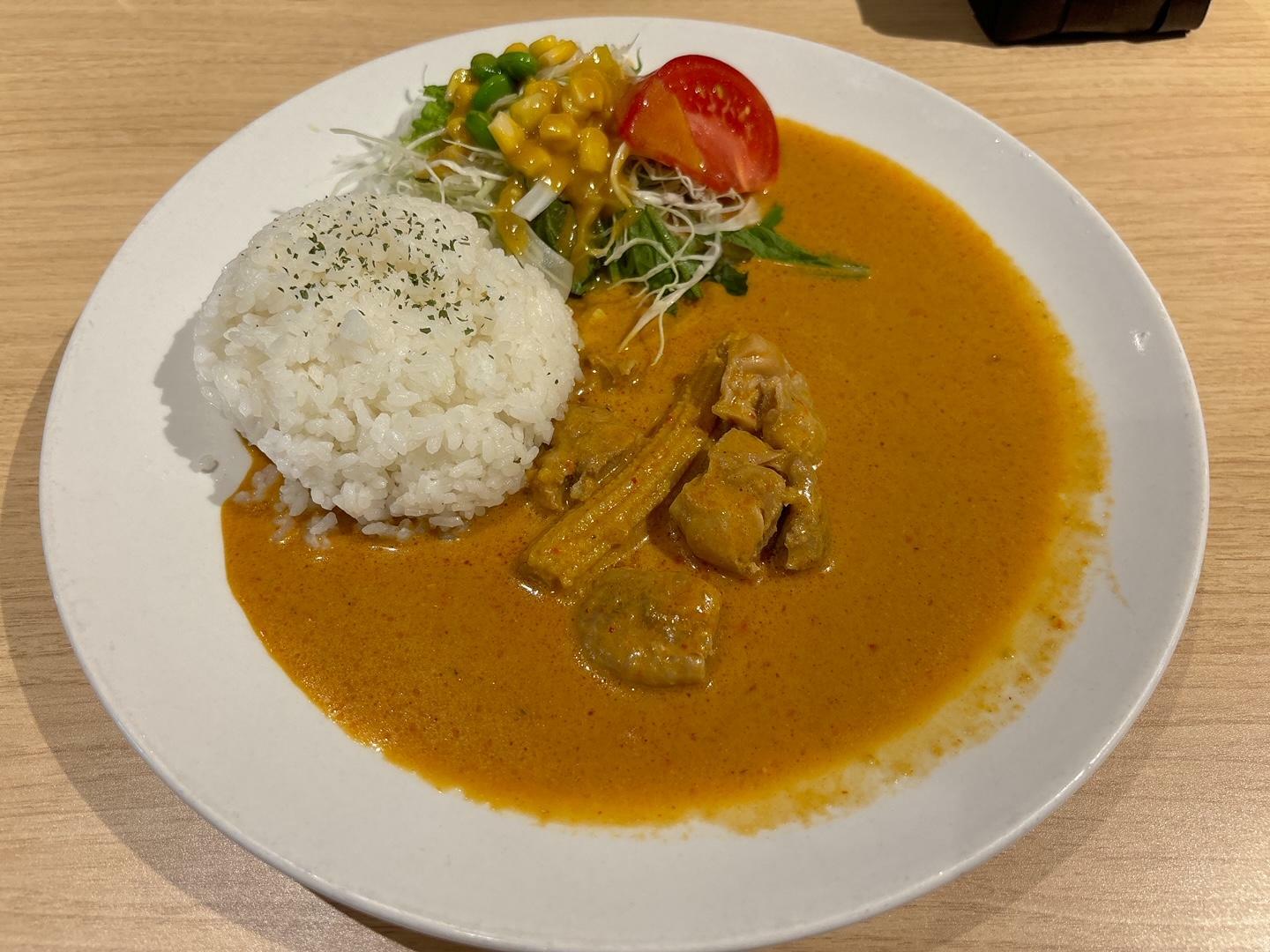 「タイ風チキンカレー」1,200円