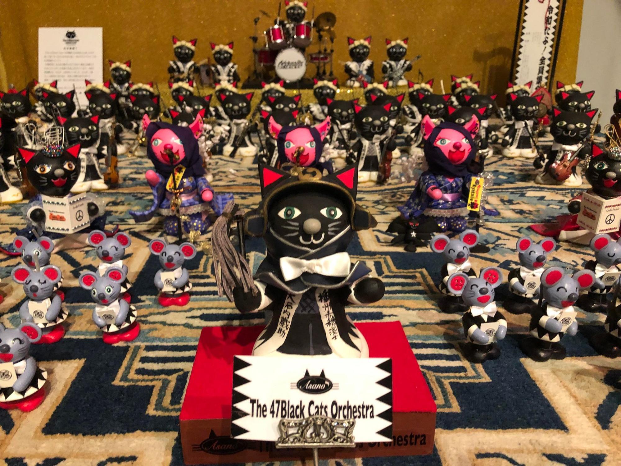 赤穂市】「The 47Black Cats」2023年ウサギモチーフの忠臣蔵 赤穂市】「The 47Black Cats」2023年ウサギモチーフの忠臣蔵
