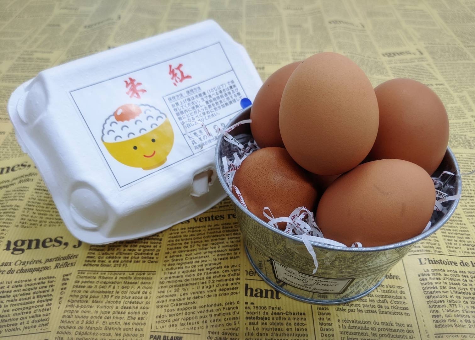 兵庫の里のおいしい卵「朱紅」