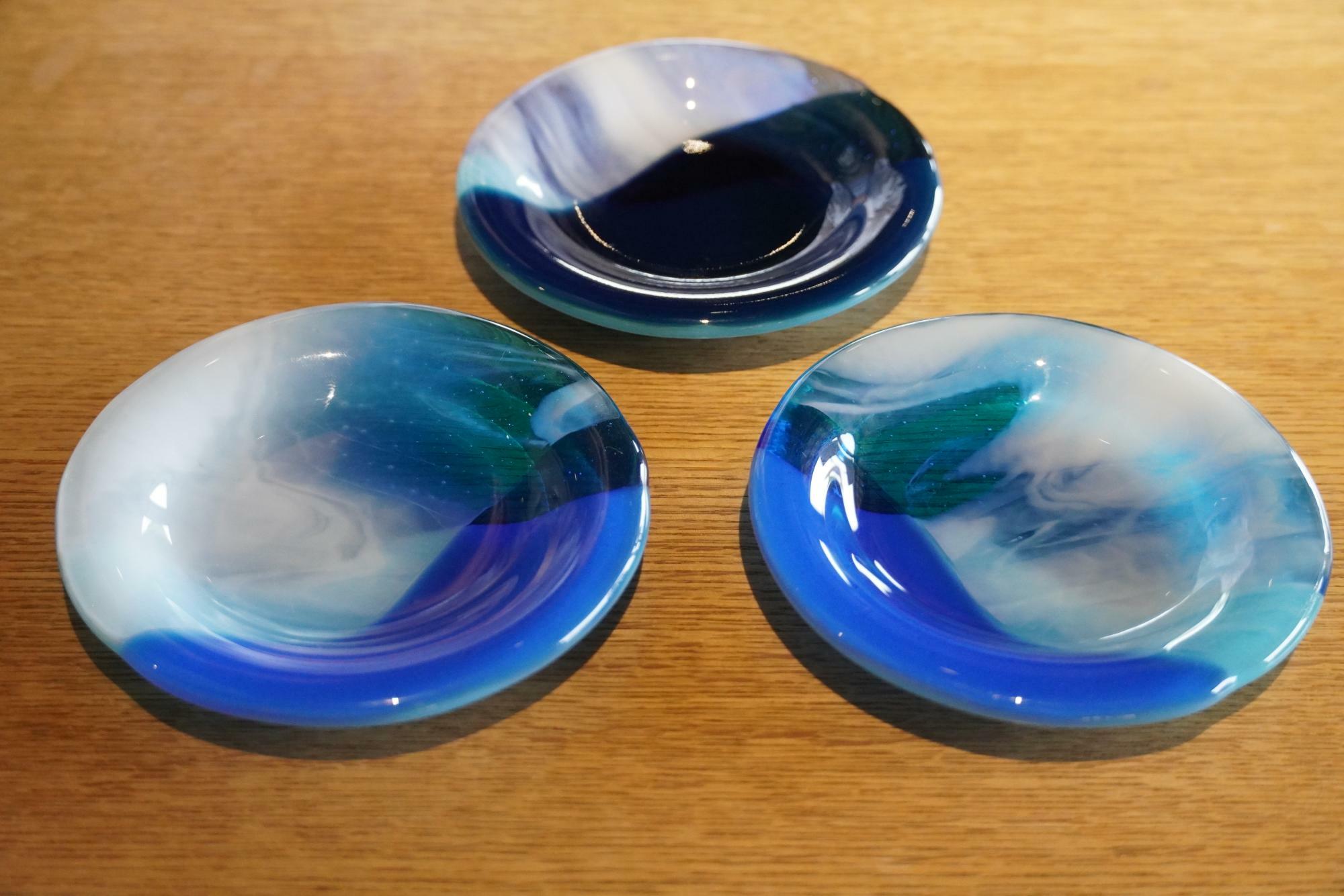 「塩ガラス皿」4,200円