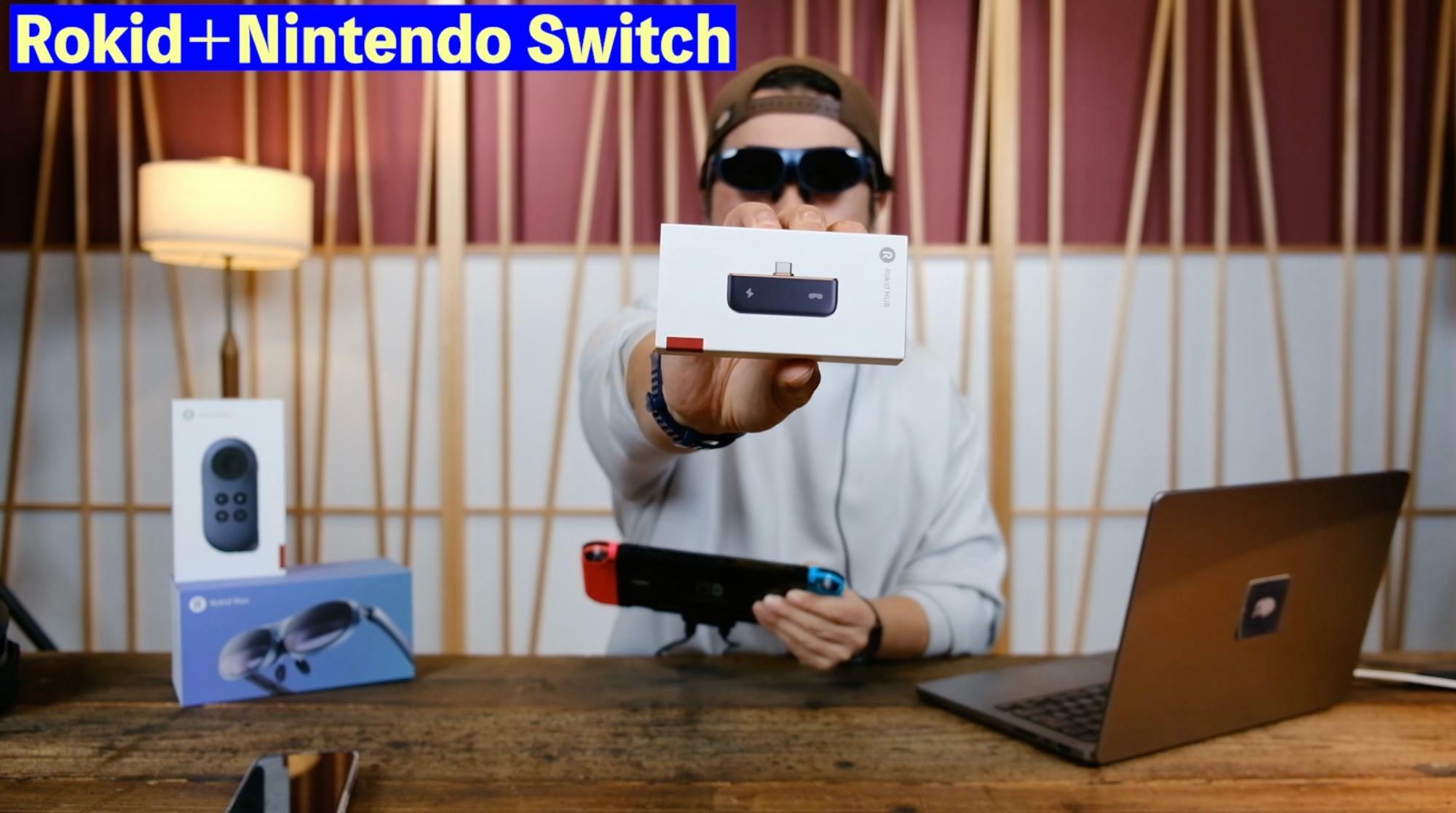 Nintendo SwitchはUSBケーブル直接ではプレイ出来ません。