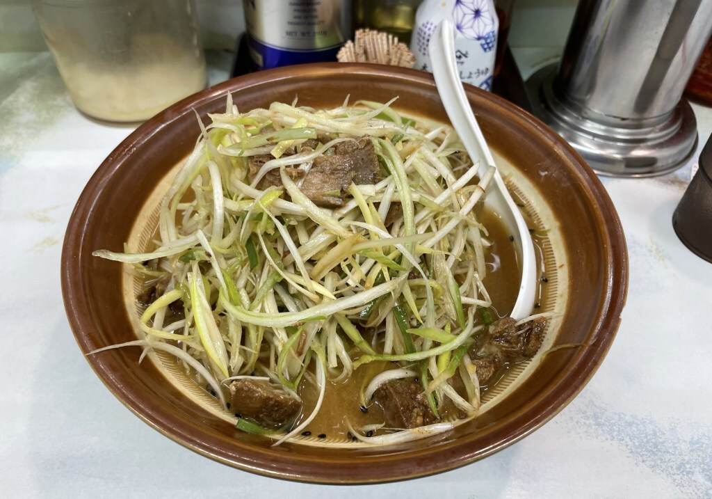 ねぎみそラーメン（８５０円）