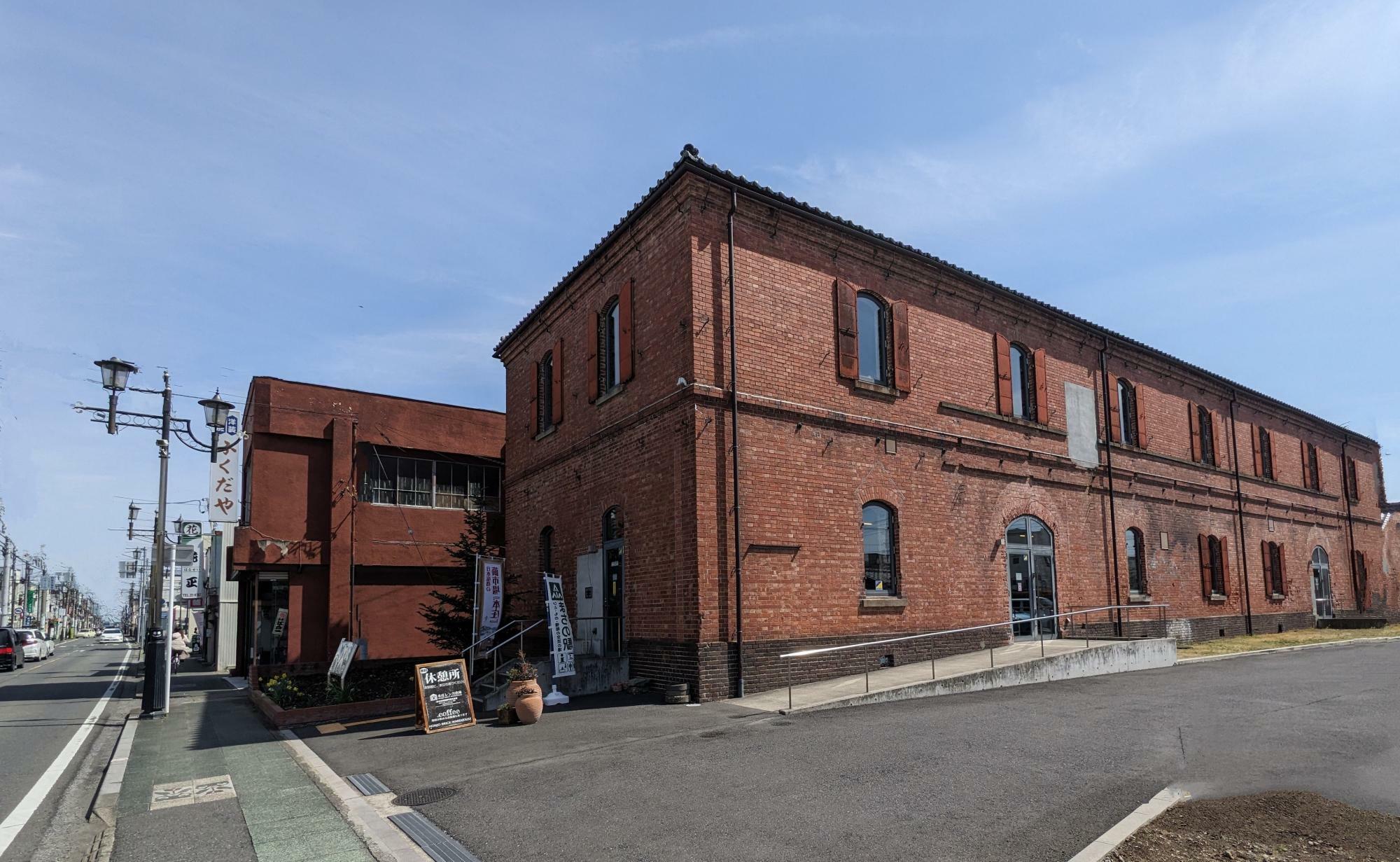 旧本庄商業銀行煉瓦倉庫（埼玉県本庄市銀座）