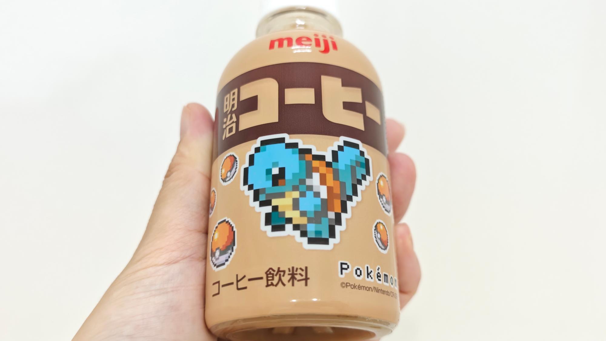急げ!】幻の『ポケモン』ドット絵チャームがついた明治コーヒー 急げ!】幻の『ポケモン』ドット絵チャームがついた明治コーヒー