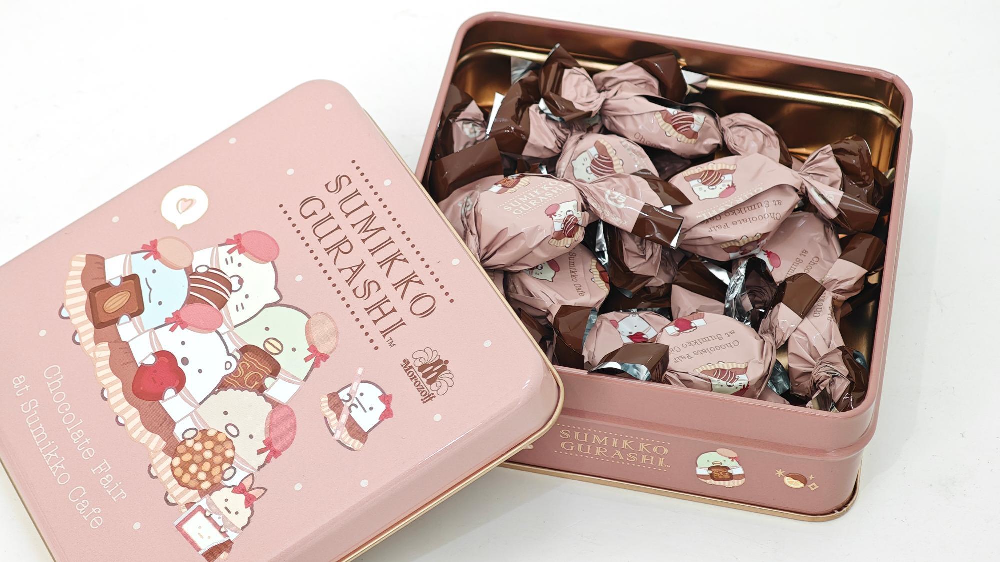 バレンタイン】百貨店限定のすみっコぐらしチョコレート缶が可愛 バレンタイン】百貨店限定のすみっコぐらしチョコレート缶が可愛