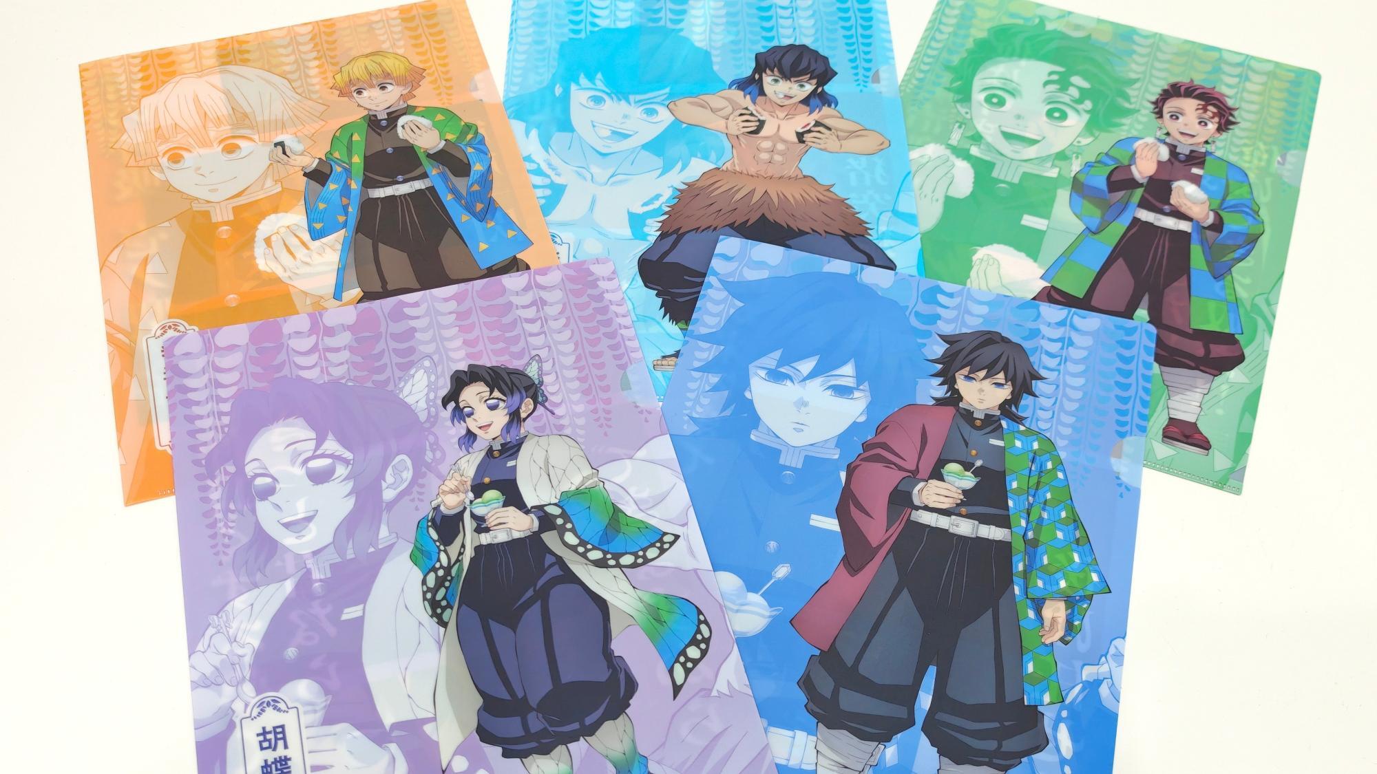 鬼滅の刃】ファミマ限定イラストが載ったファイルやチャーム
