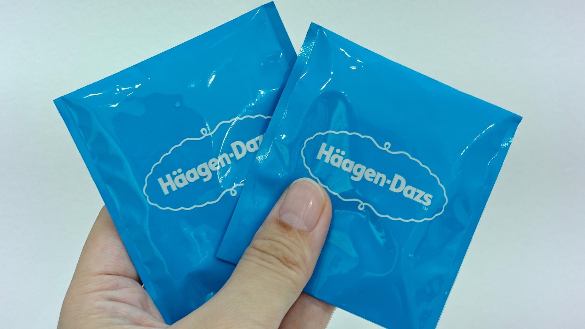 ハーゲンダッツオリジナルミニバッグ•缶バッジ ハーゲンダッツオリジナルミニバッグ•缶バッジ ハーゲンダッツ