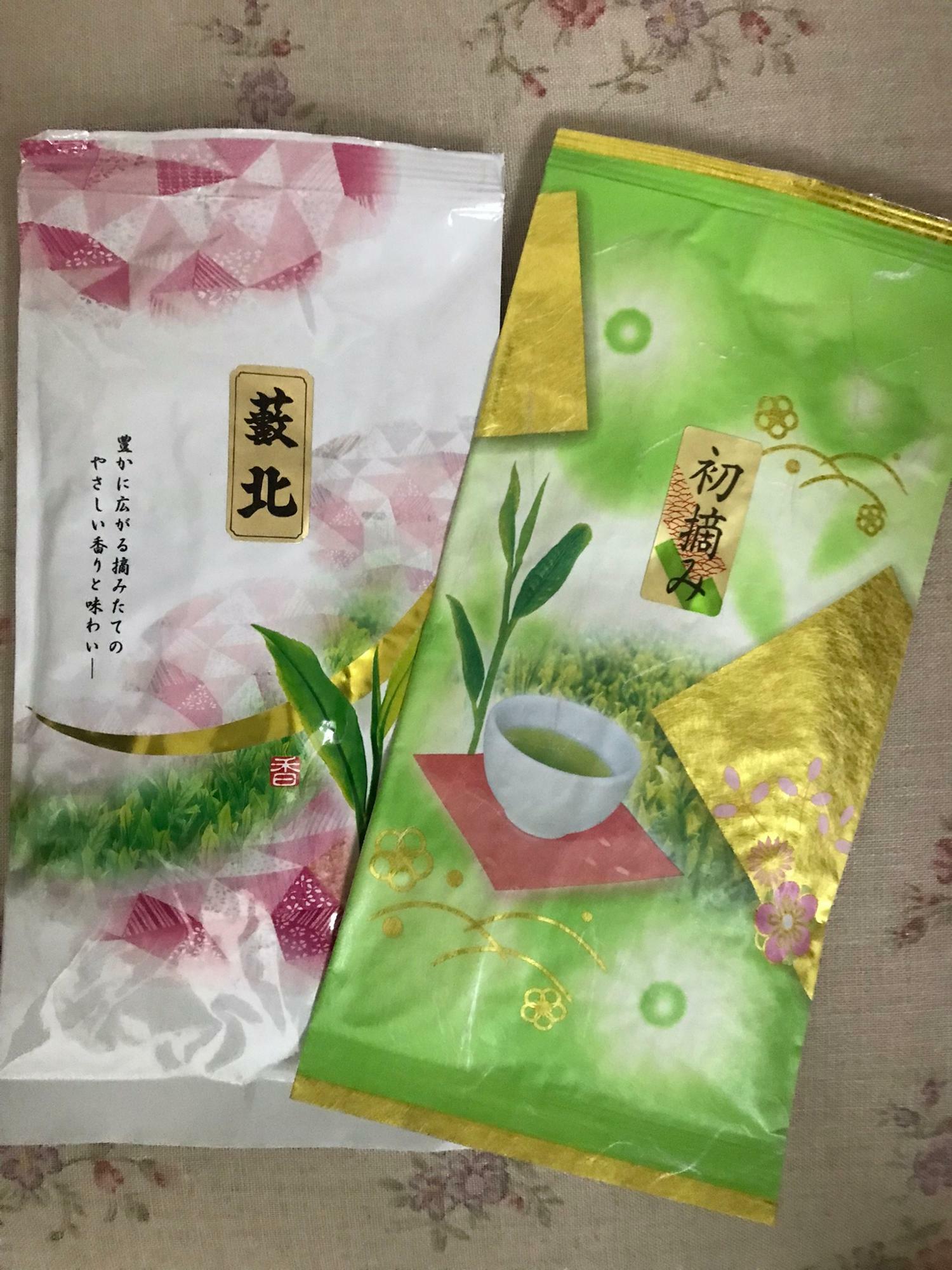 今日は贈答品のお茶も購入して来ました。富士宮産のお茶はいつも喜ばれます！