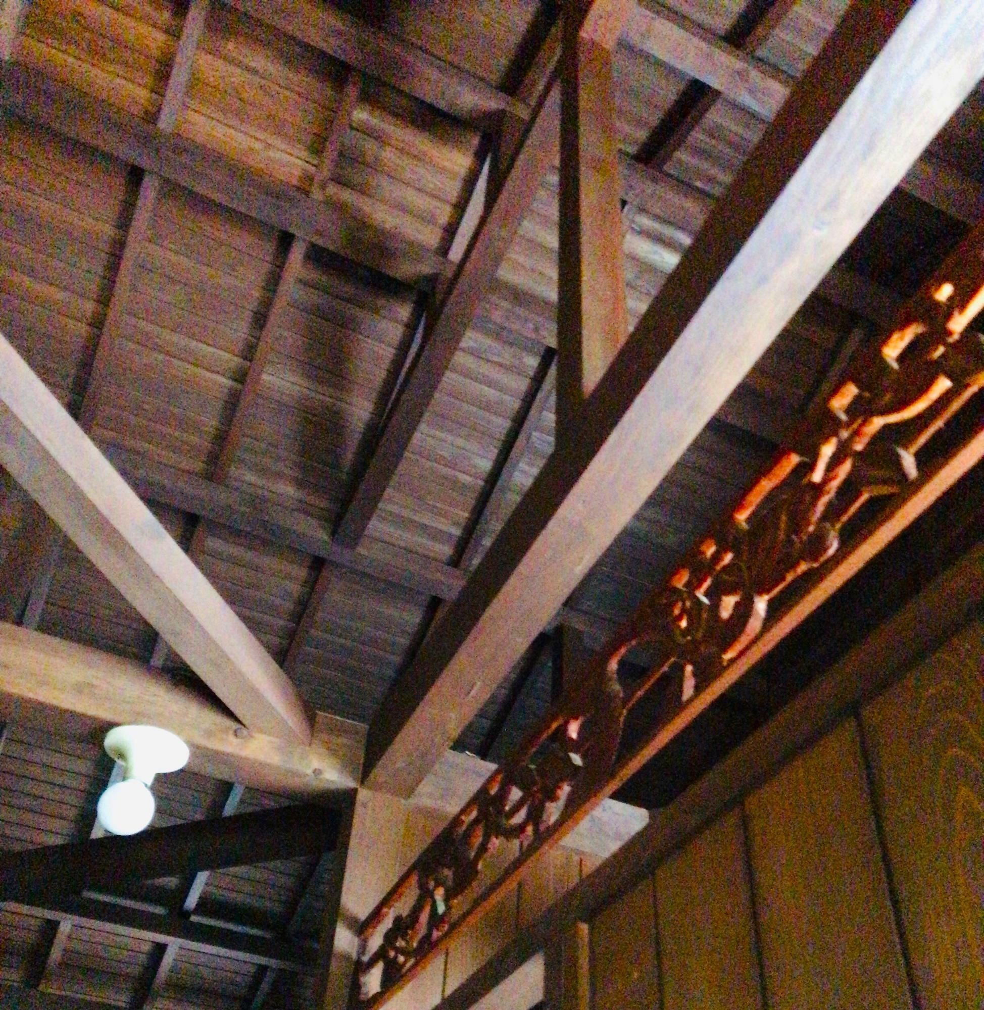 梁の天井