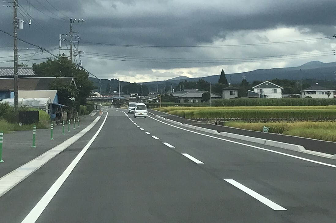 開通している上野バイパス