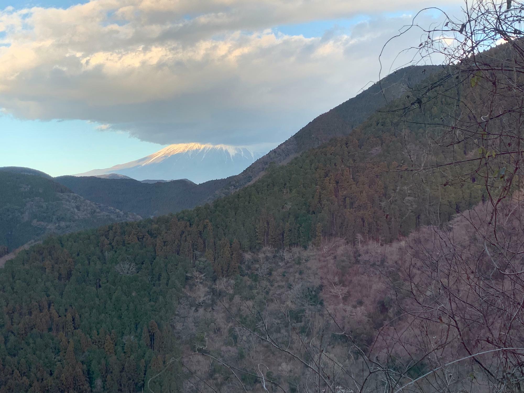 石神峠からの富士山