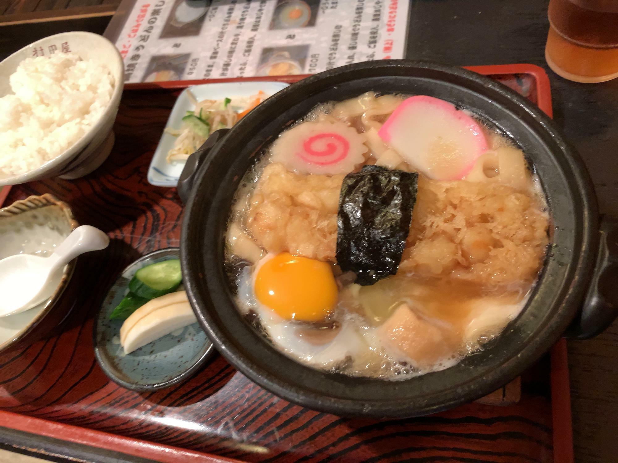 上鍋焼きうどん