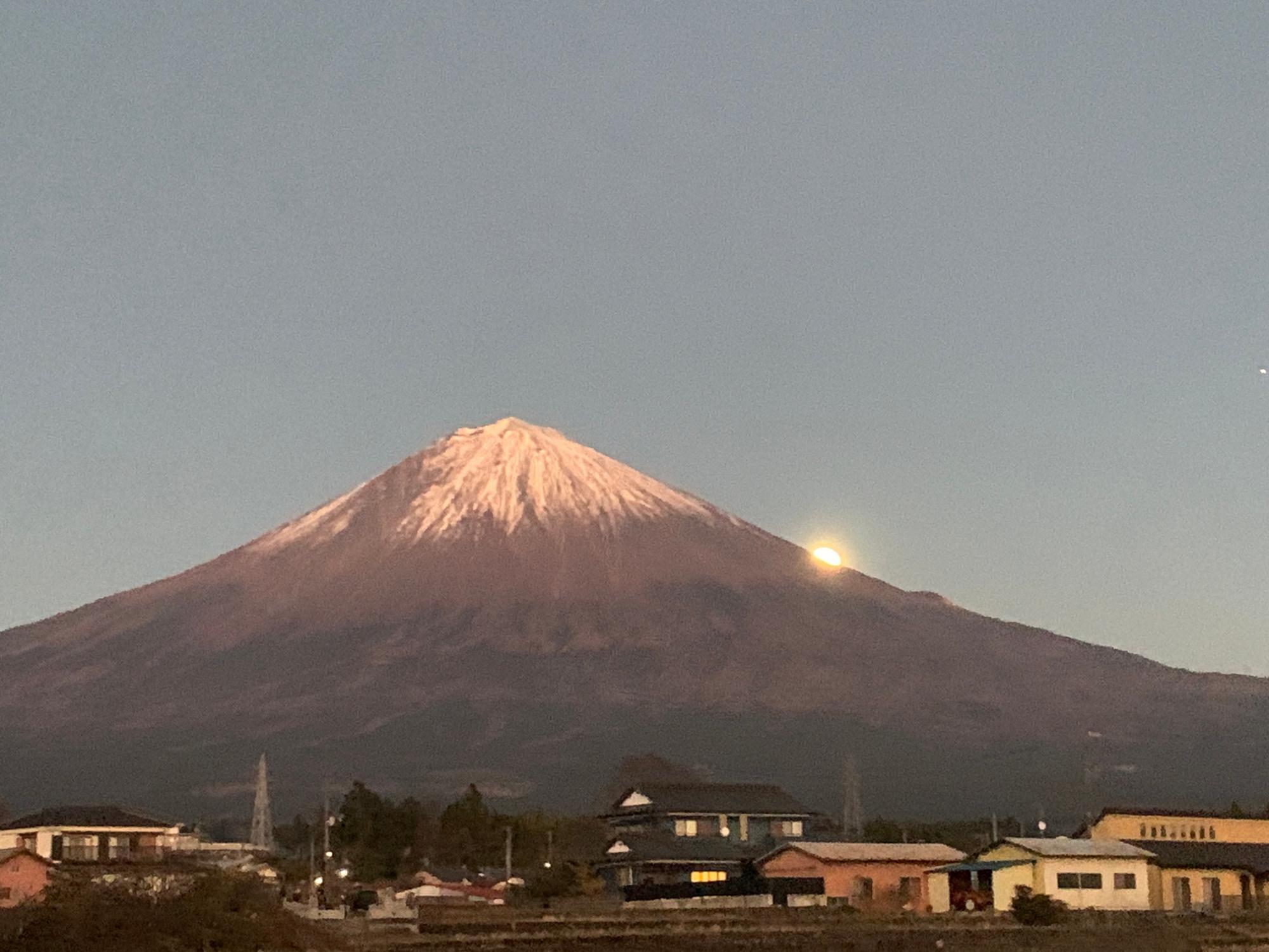 下条の道路から撮影