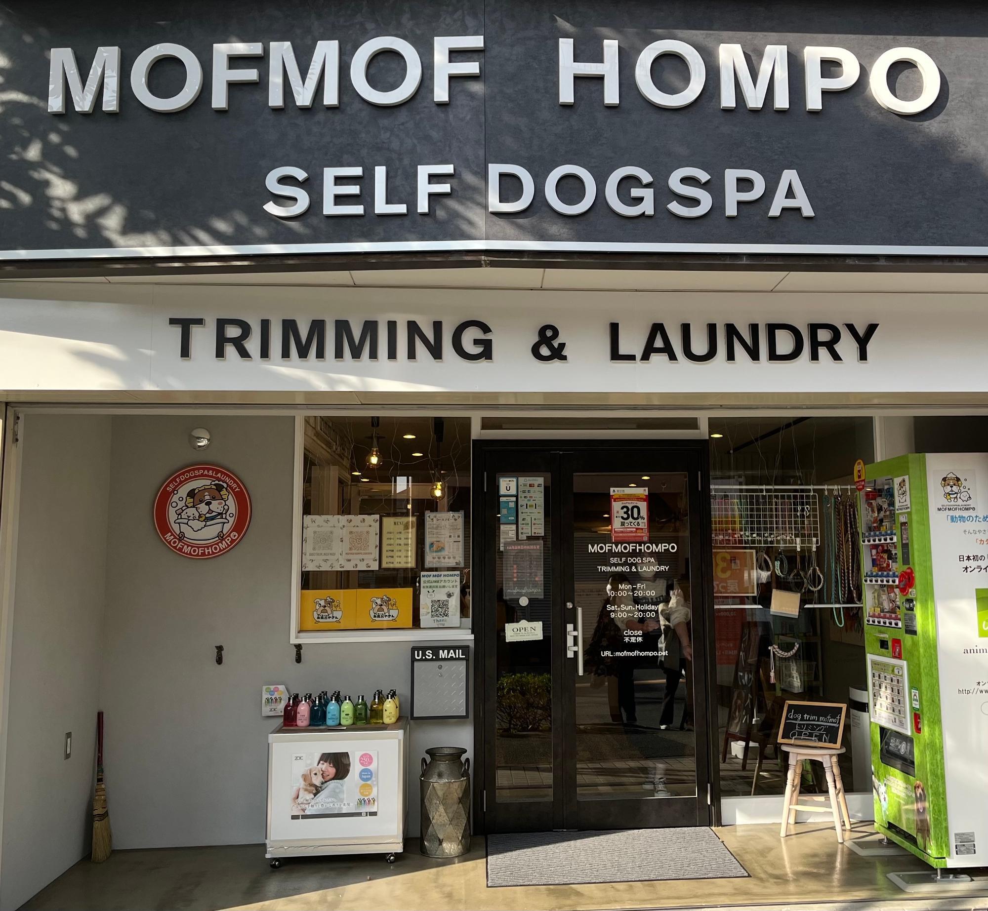 足立区】ワンちゃんウットリ!?「MOF MOF HOMPO」のマイクロバブルで