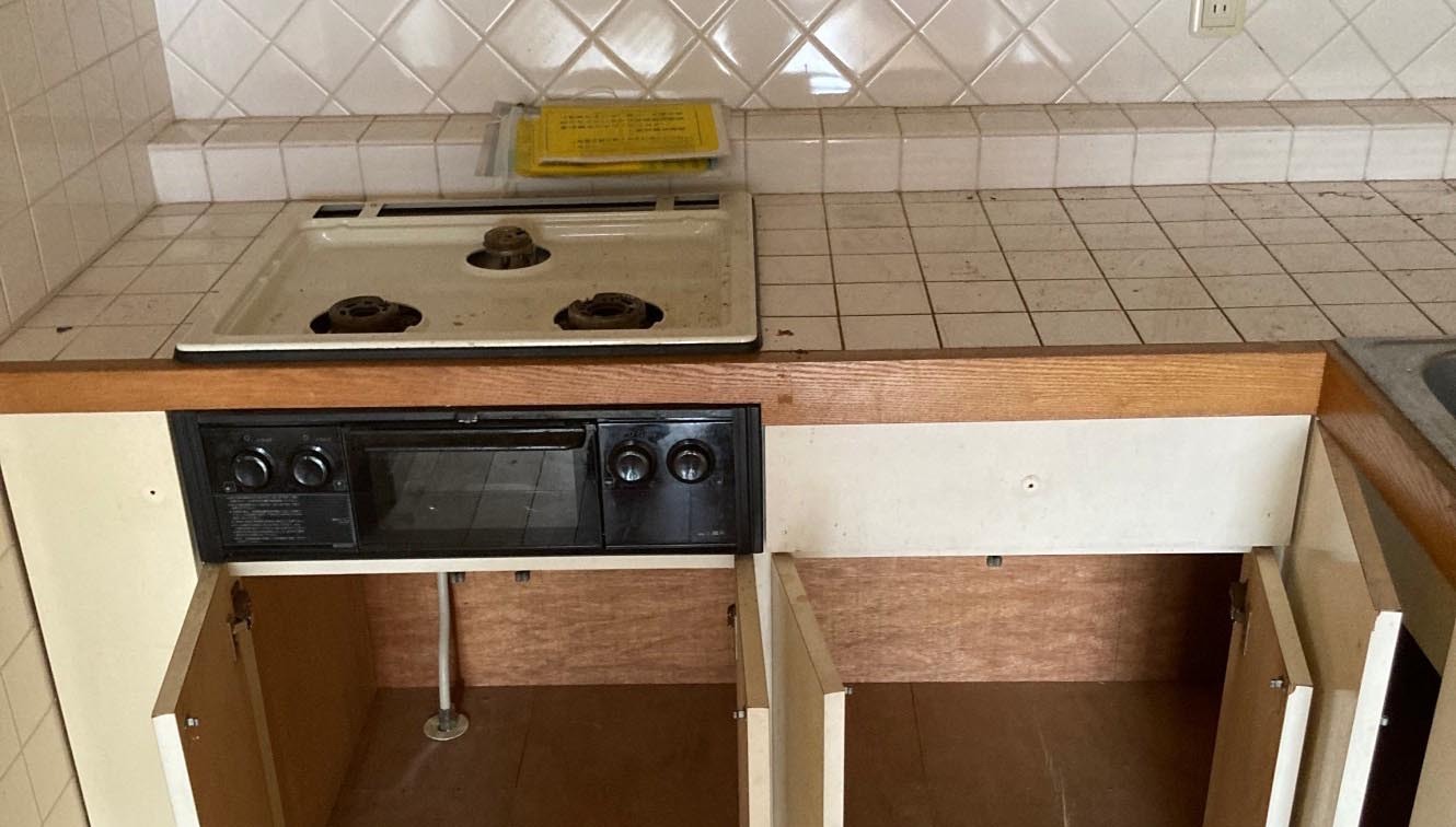 遺品整理後のキッチン風景(写真:堀川さん提供)