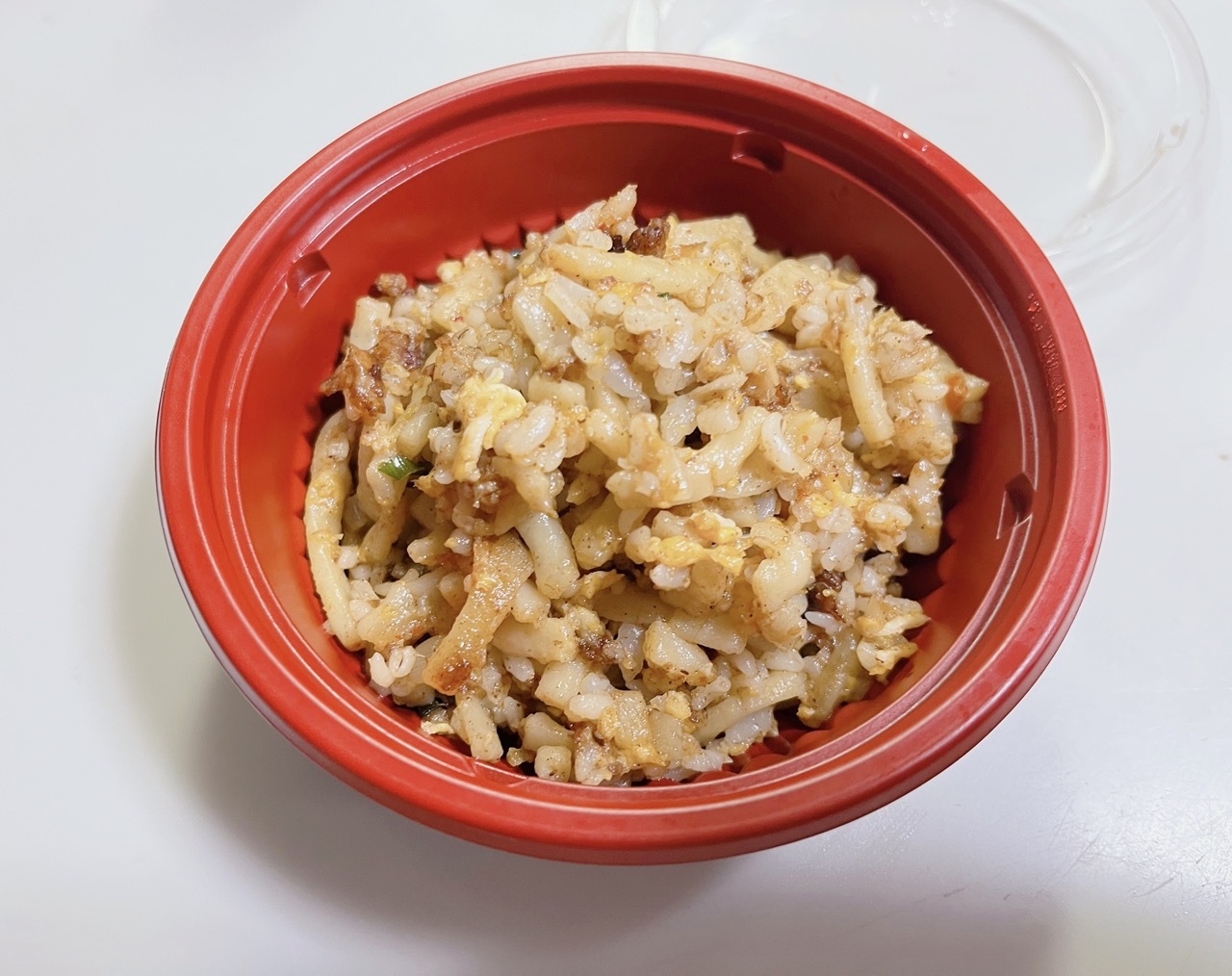 残ったつけ麺の汁と麺で「リサイクル」