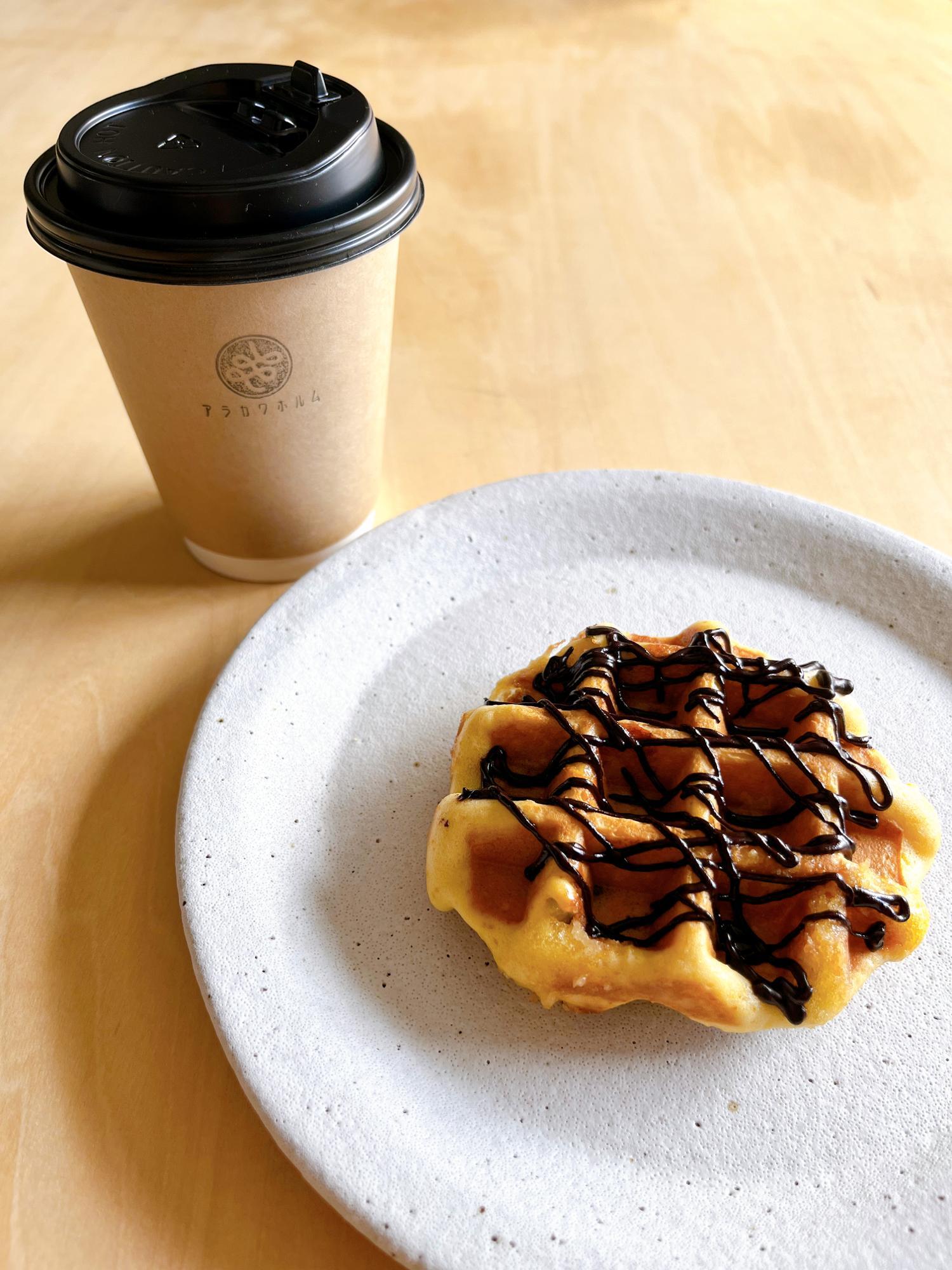 ホットコーヒーも美味でした!