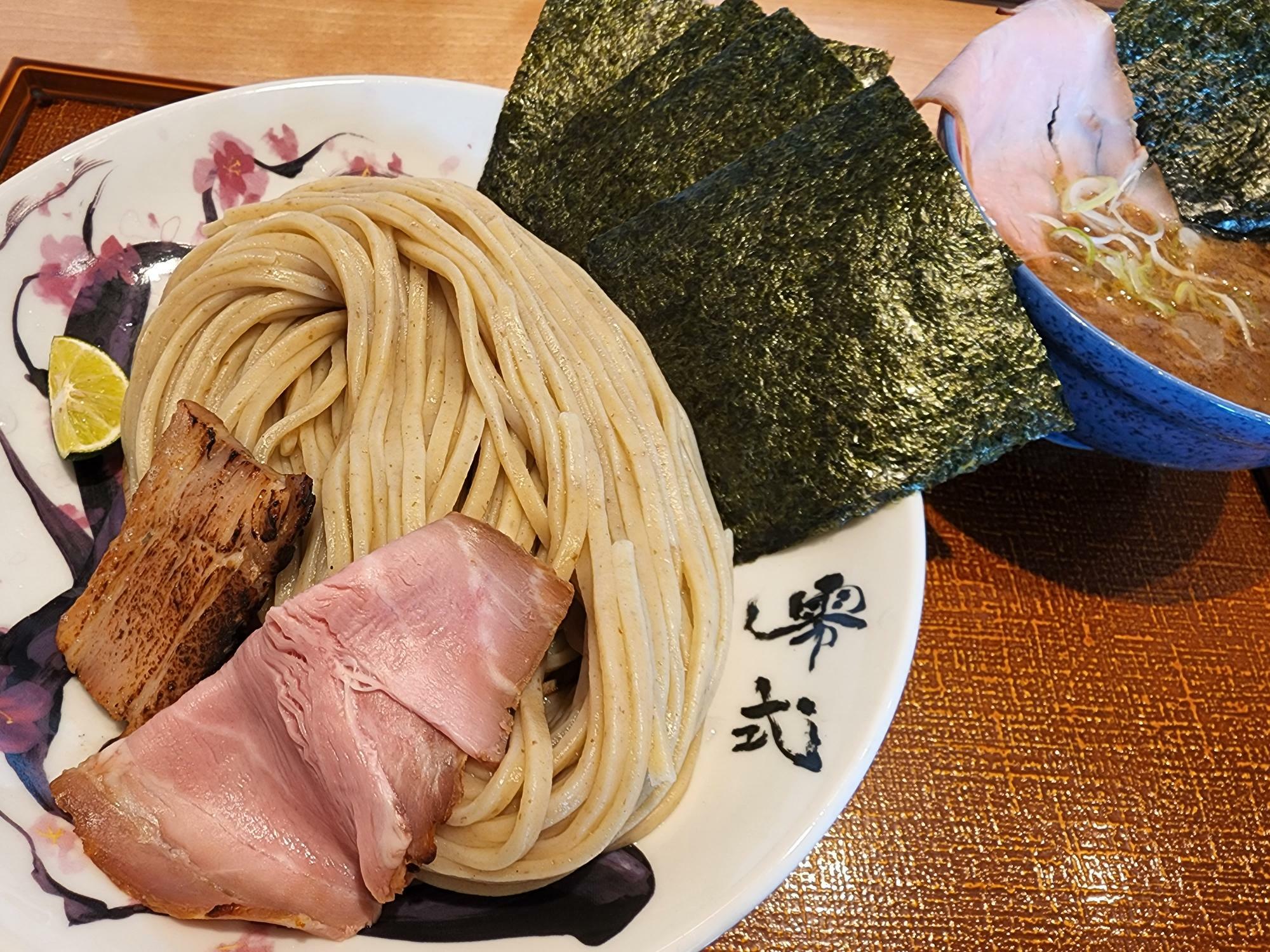 「つけ麺 零式（ZEROSHIKI）」極上つけ麺。