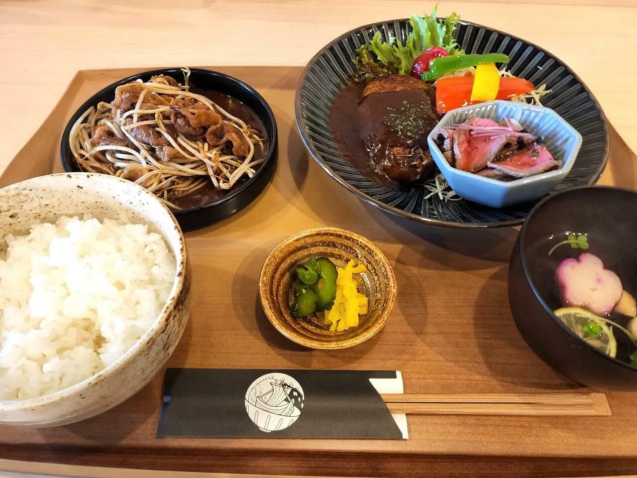 以前「むさぼり處（どころ） ぺ」で注文した定食。