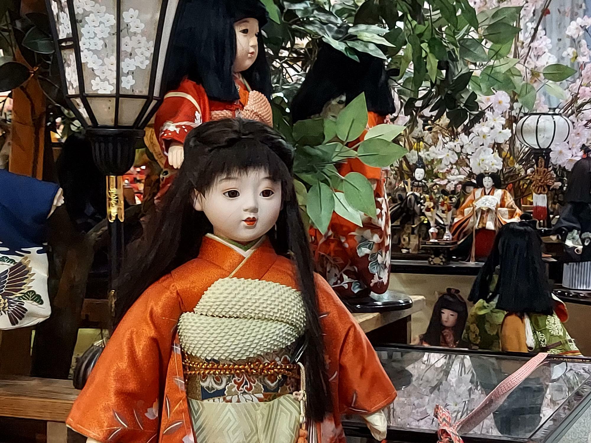 阿波勝浦元祖ビッグひな祭りのひな人形