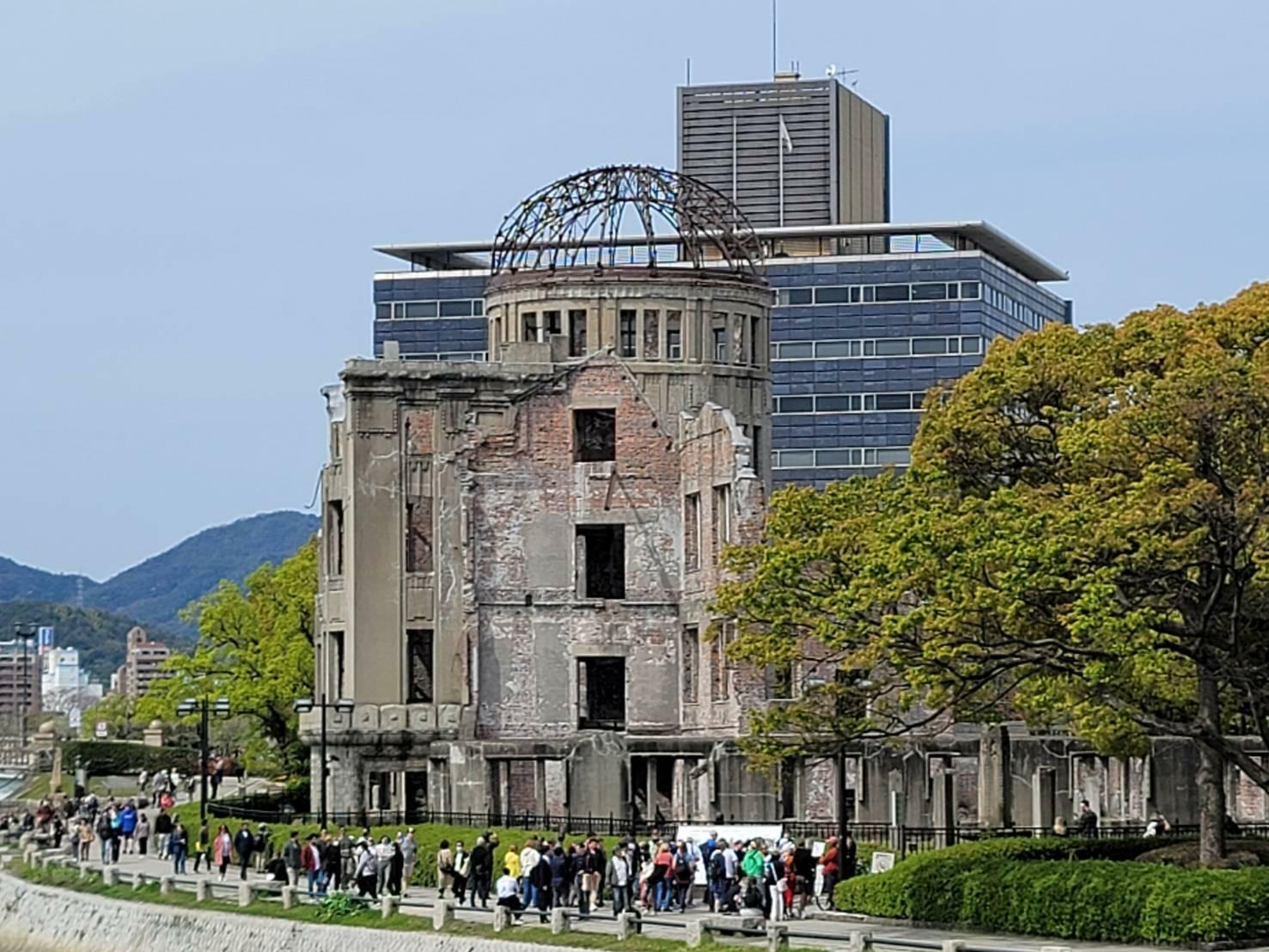 広島県にある原爆ドーム