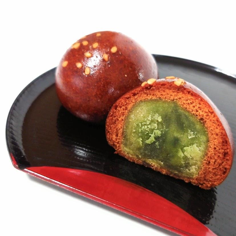 らほつ饅頭(抹茶)