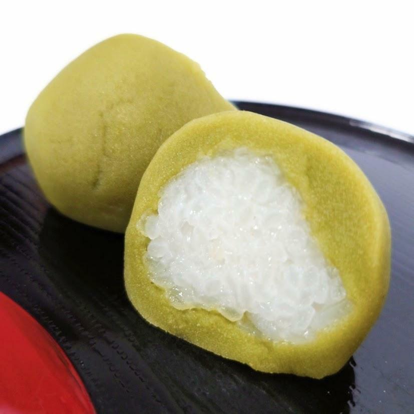 上生菓子のような抹茶餡