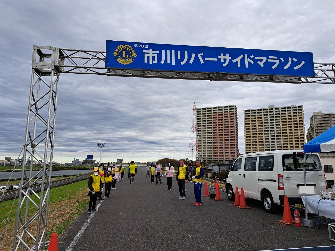 10kmを無事にゴール！