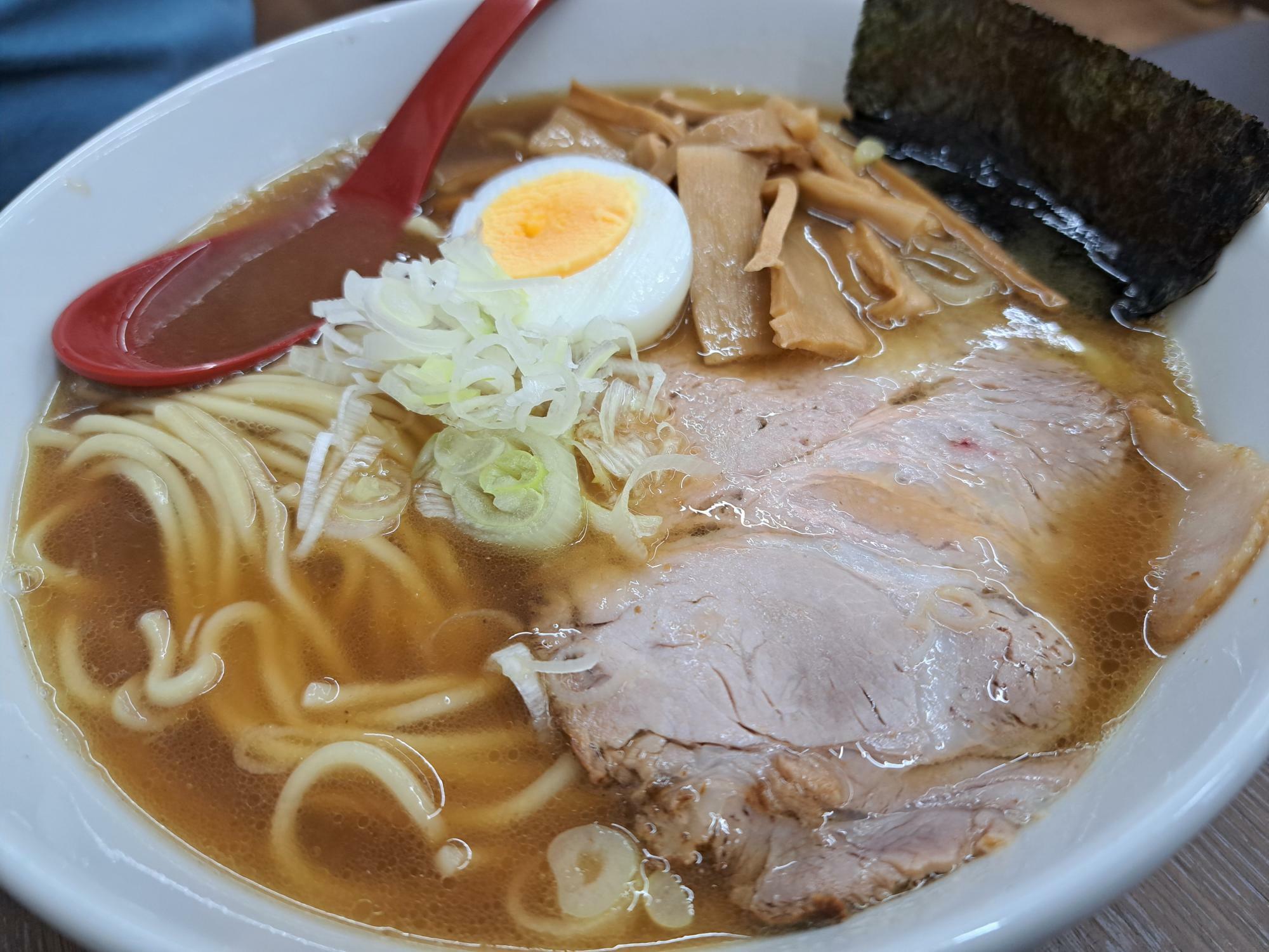 大勝軒おはこ八千代 本八幡分店の中華そば。