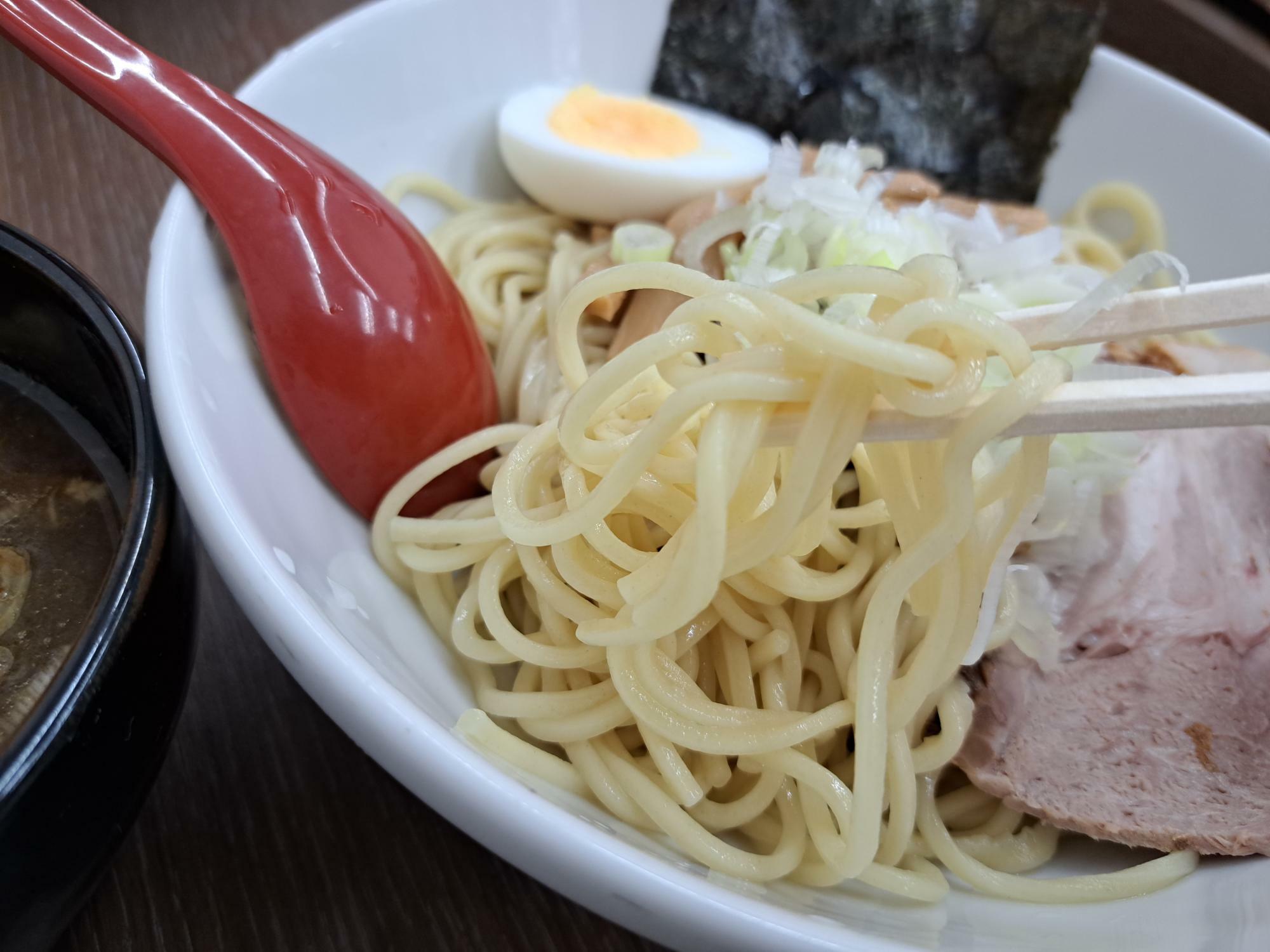 大勝軒おはこ八千代 本八幡分店は自家製麺。