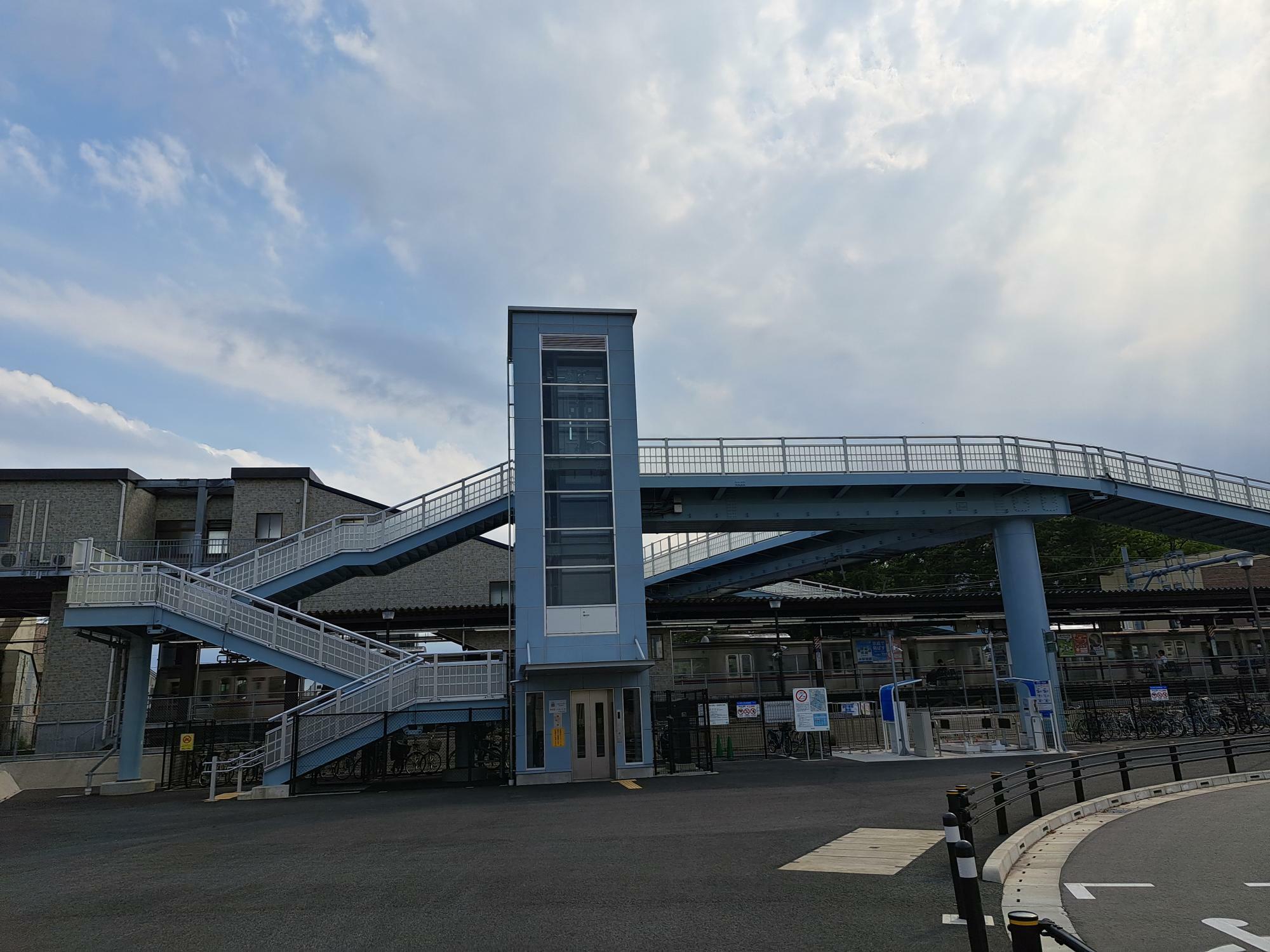 菅野駅はバリアフリー工事が完了して使いやすくなりました。