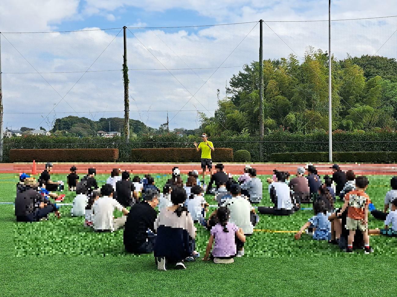 「誰でも足が速くなる！スイッチマン体操教室」は毎年大人気！