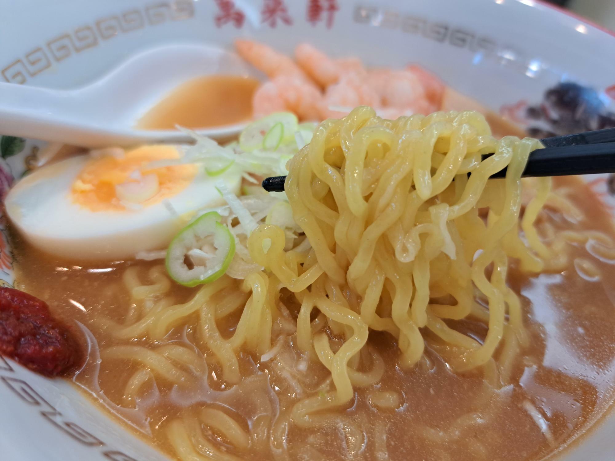 海老味噌ラーメン