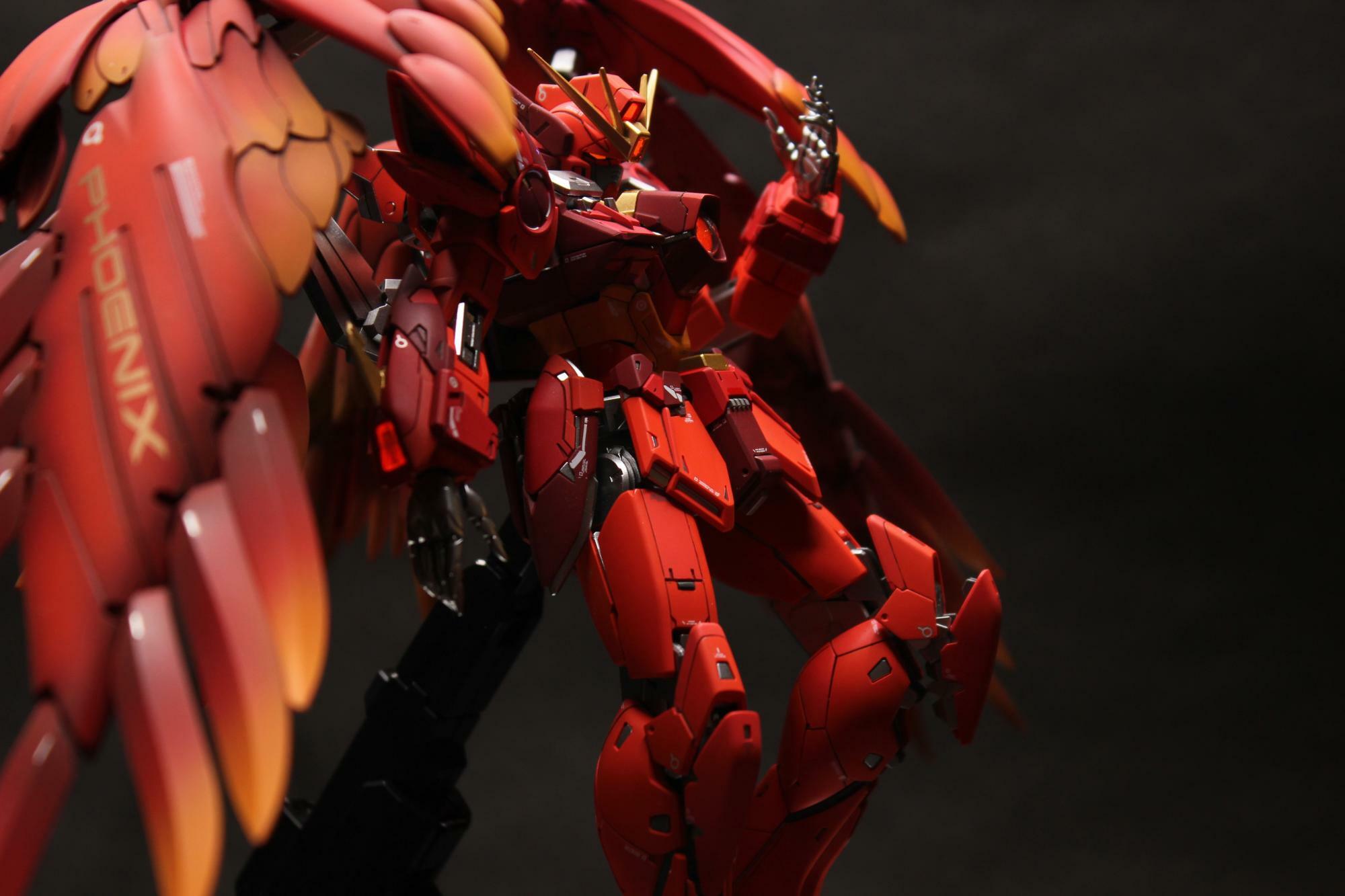 使用例　MG1/100スケール  ウィングガンダムEW Ver.ka