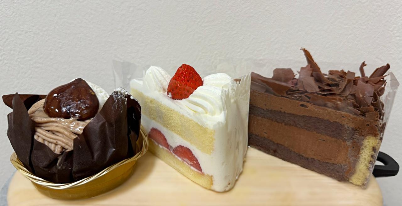 セール対象のケーキ（一部）