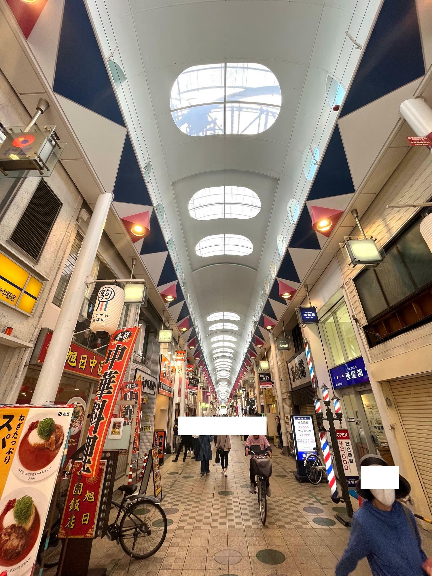 開店準備が進む、吉野家 駒川商店街店は、針中野駅からすぐの場所に位置する（2023年5月16日）