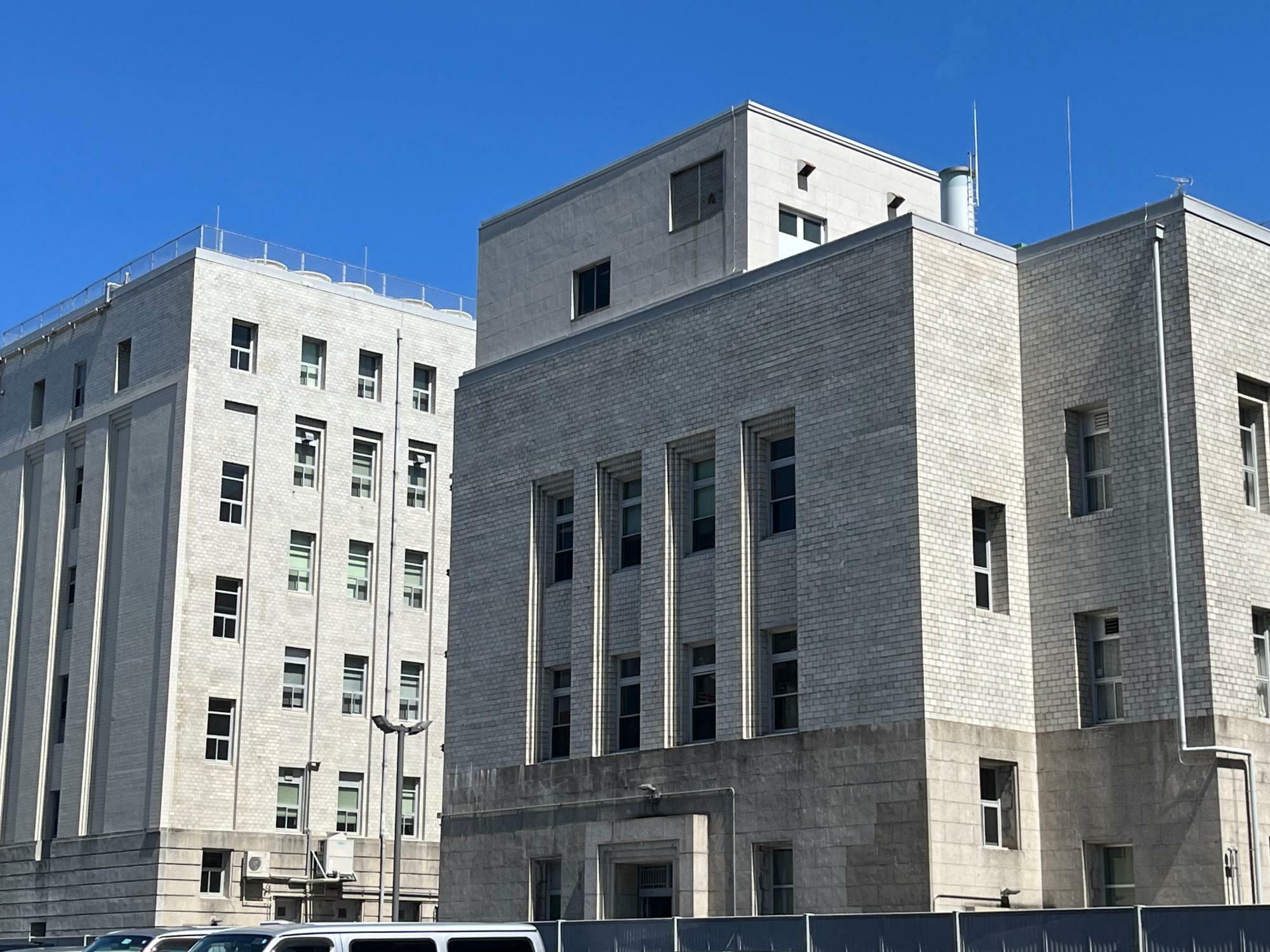 ブギウギでテレビ局の建物として登場した大阪府庁の庁舎