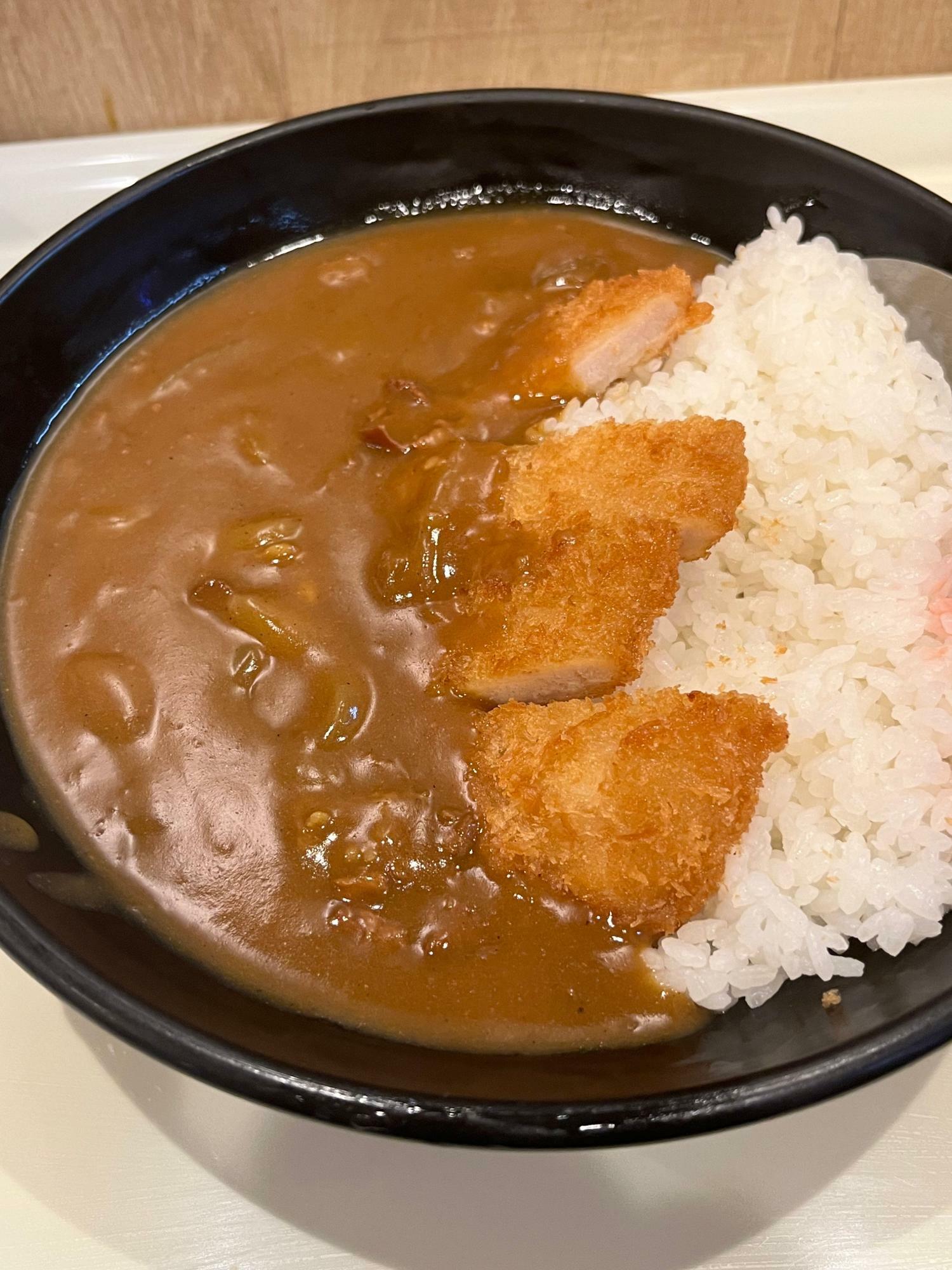 カツカレー550円