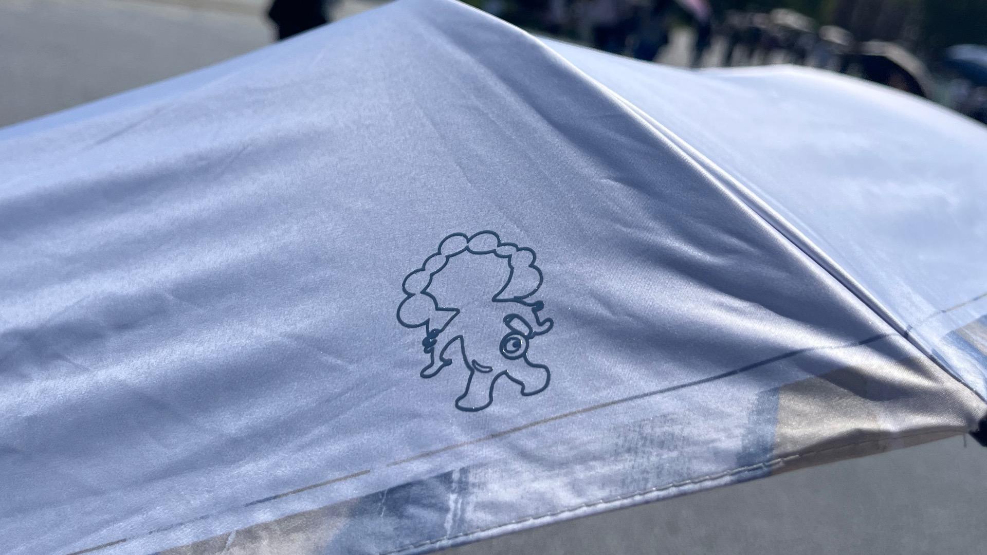 大阪万博 ミャクミャク 日傘 大阪市】大阪・関西万博で買ったミャクミャクの晴雨兼用日傘