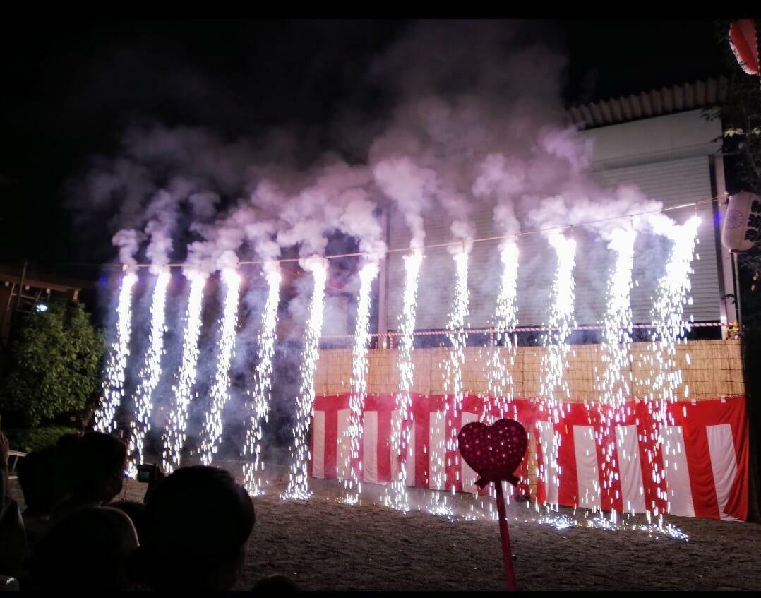 2023年7月の花火大会の様子