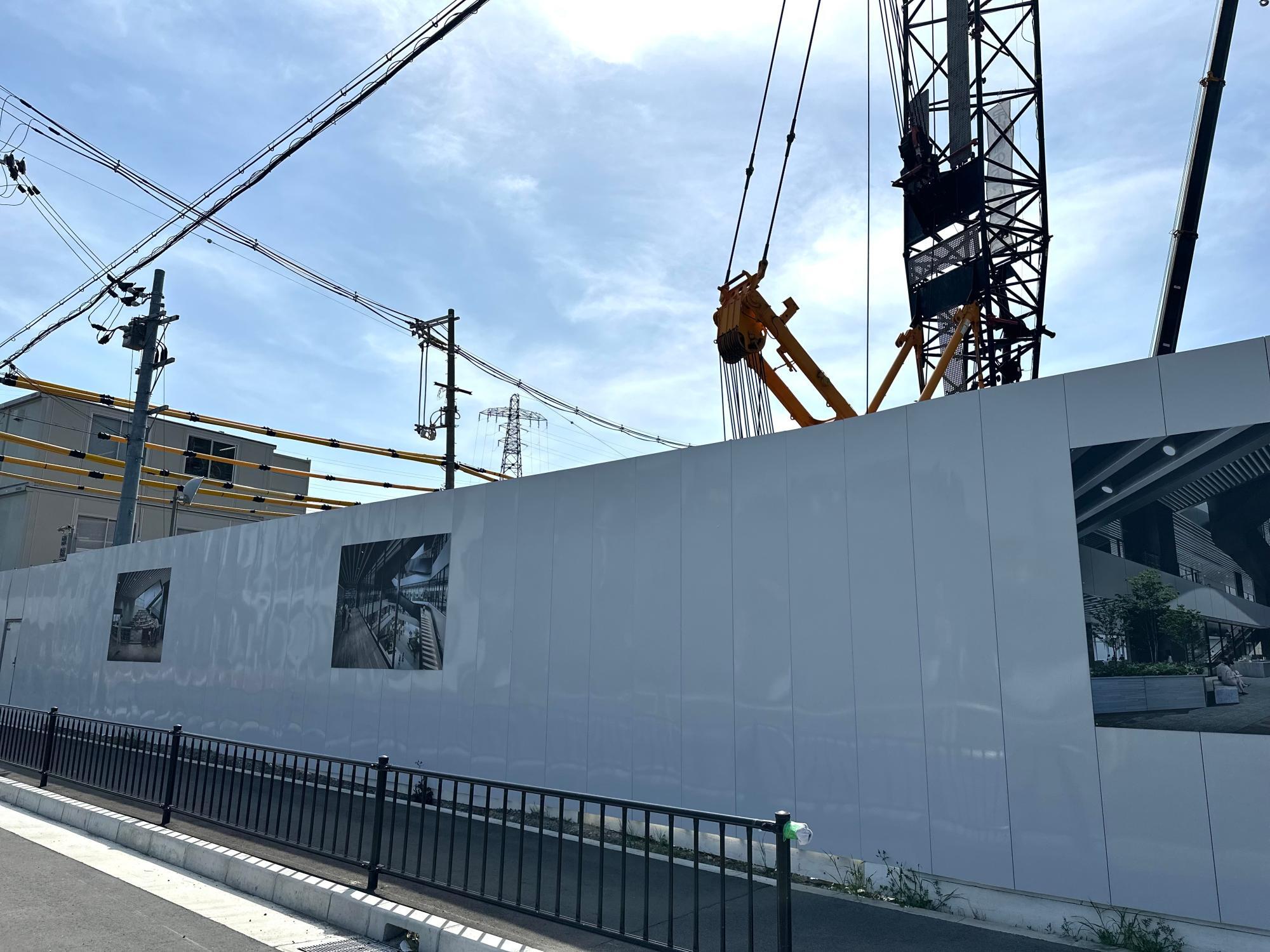 門真市】古川橋駅北側に建設中の「41階建てタワーマンション 門真市】古川橋駅北側に建設中の「41階建てタワーマンション