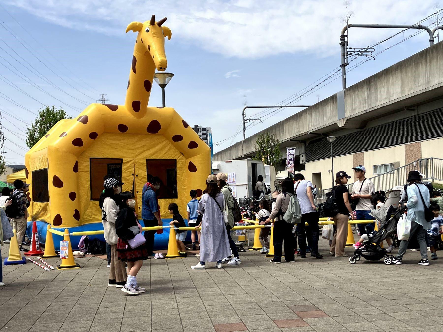 4月20日・21日、やしお駅前公園にて開催された「こどもみらいフェスタinやしお」にて撮影