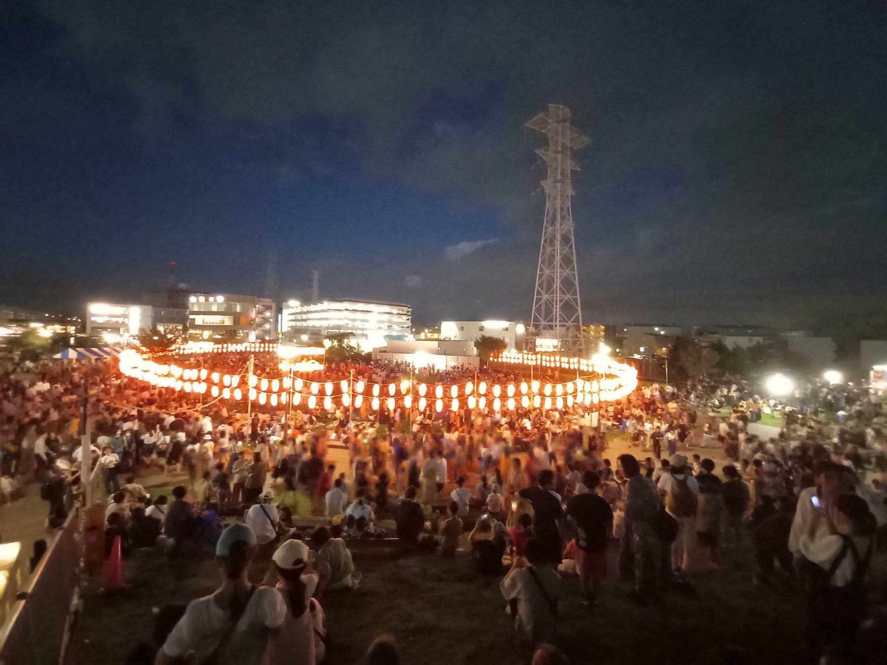 昨年の八潮夜市の写真、八潮市観光協会様よりご提供いただきました。