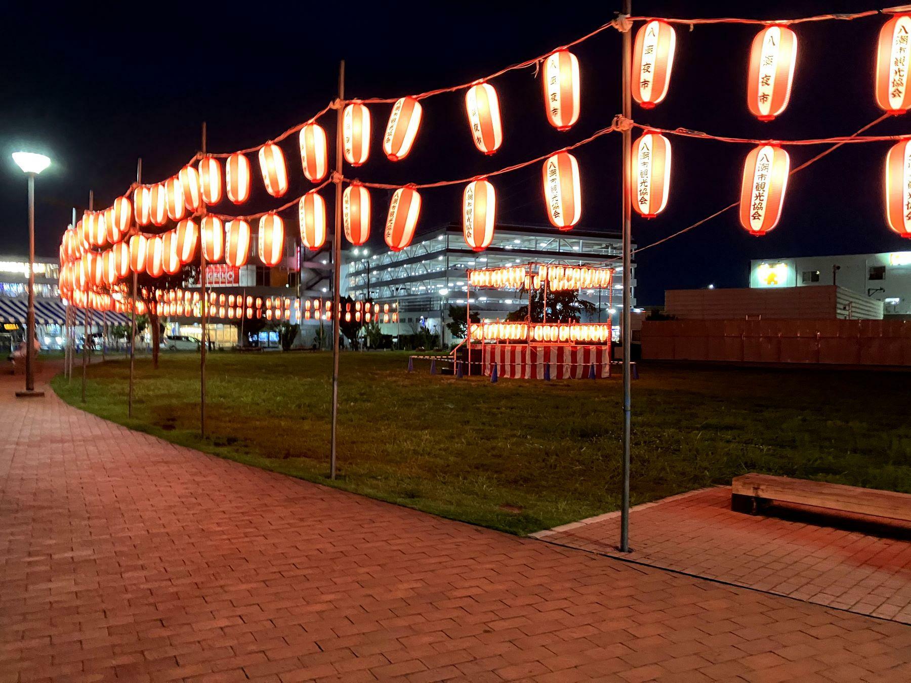 2024年8月19日、八潮夜市が開催さあれるやしお駅前公園にて撮影