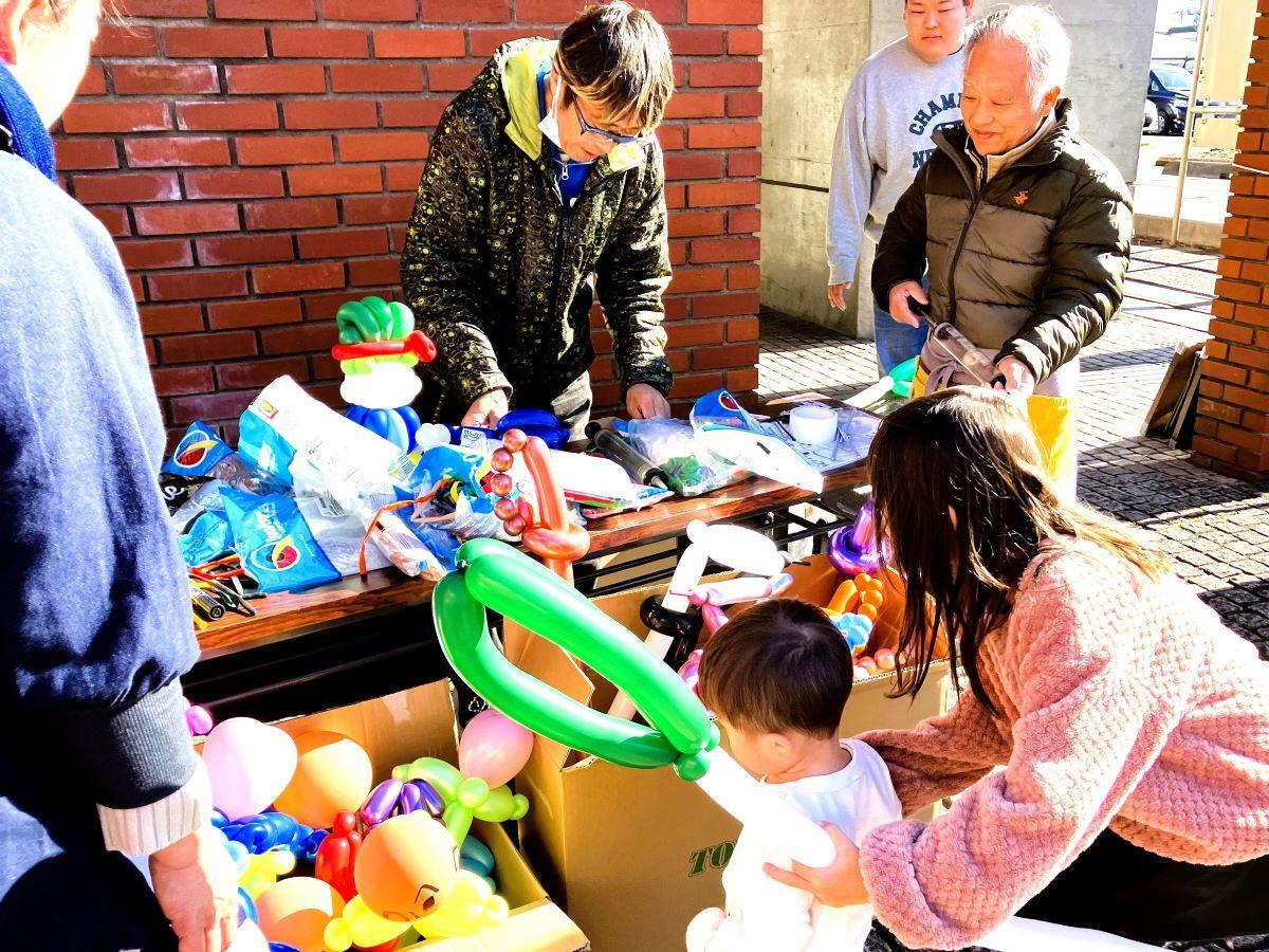 12月1日の農業祭（楽習館）にて撮影。